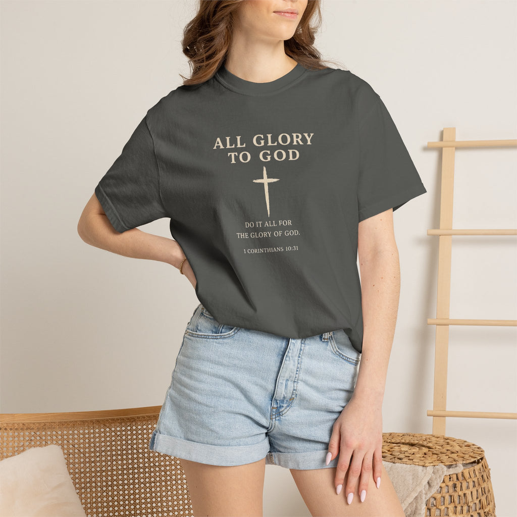 All Glory To God - Golf Tee — Faith-Based Athletic T-Shirt