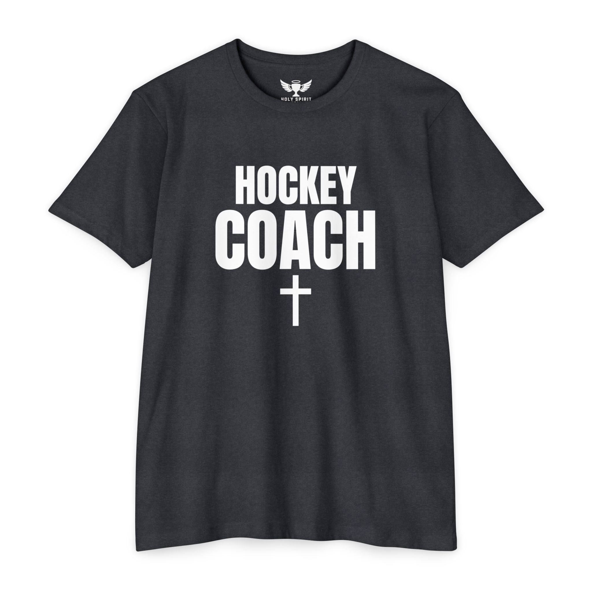 Hockey Coach T-Shirt — Personalized Name & Number Jersey