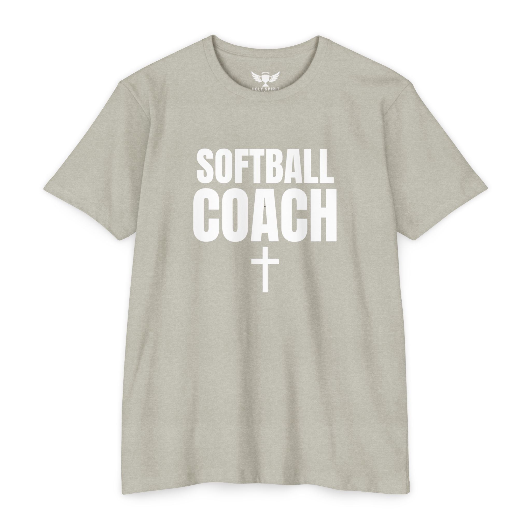 Softball Coach T-Shirt – Custom Back Name & Number