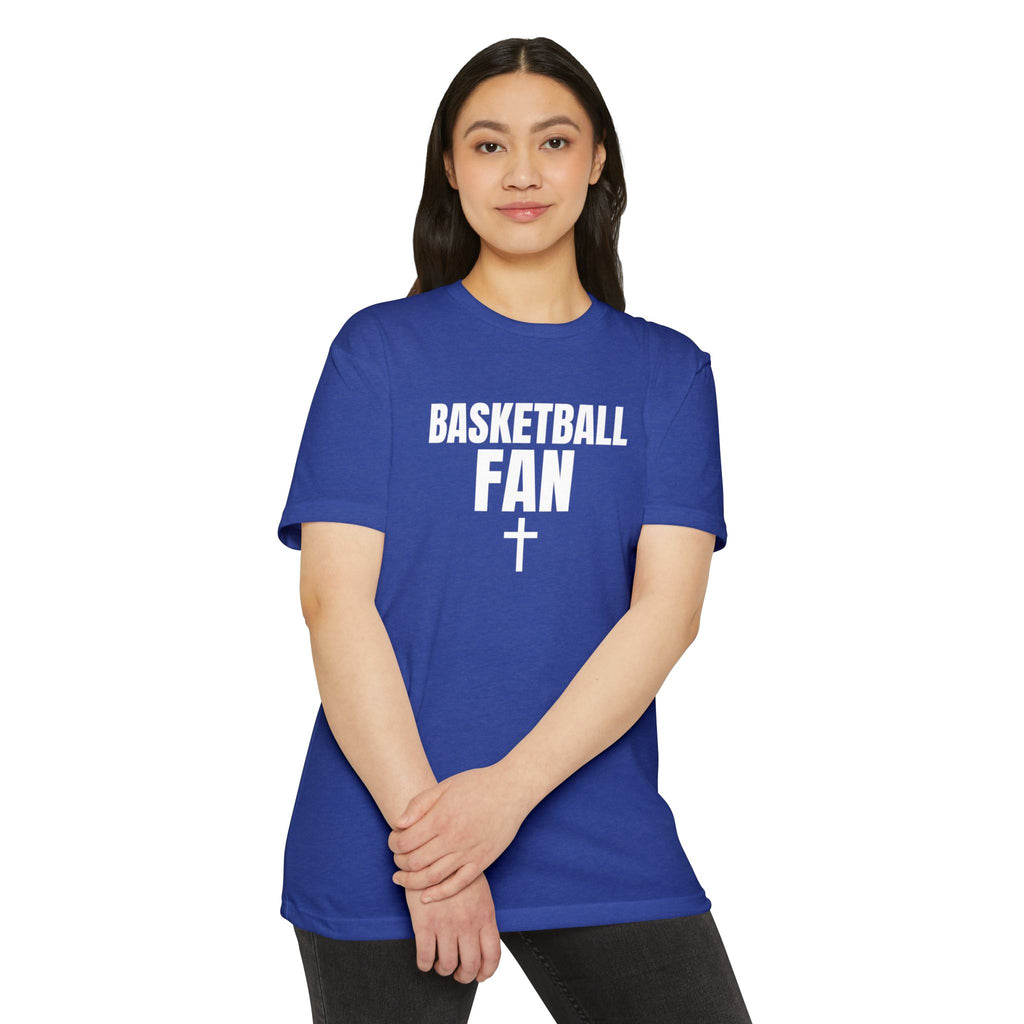 Basketball Fan Tee — Custom Back Name & Number