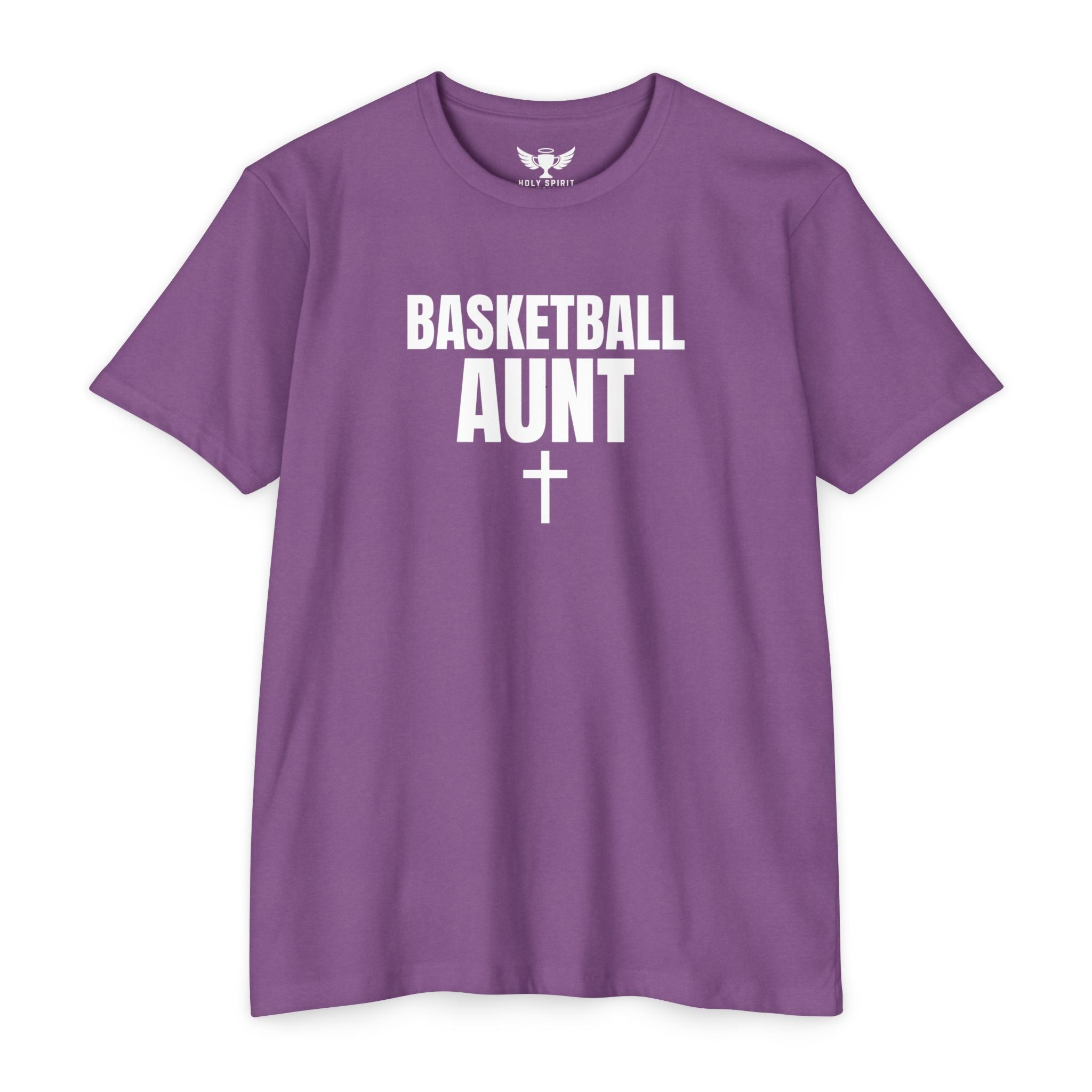 Basketball Aunt T-Shirt — Custom Back Name & Number