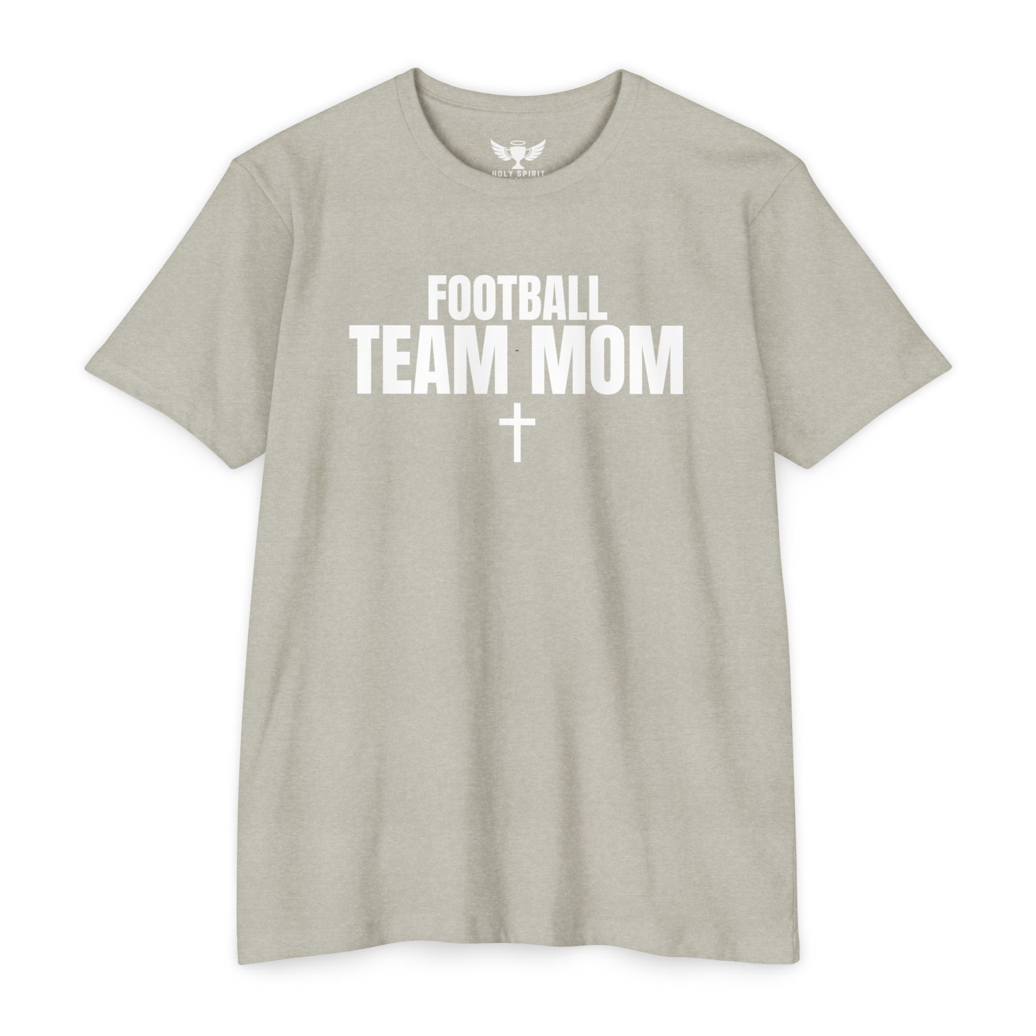 Football Team Mom T-Shirt — Personalized Back Number Jersey