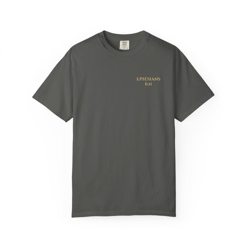 Ephesians 6:11 Streetwear T-Shirt — Comfort Colors Garment-Dyed Tee