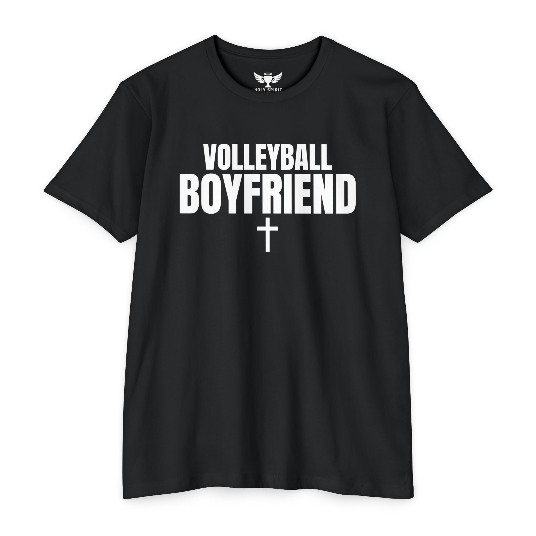 Volleyball Boyfriend T-Shirt — Custom Name & Number