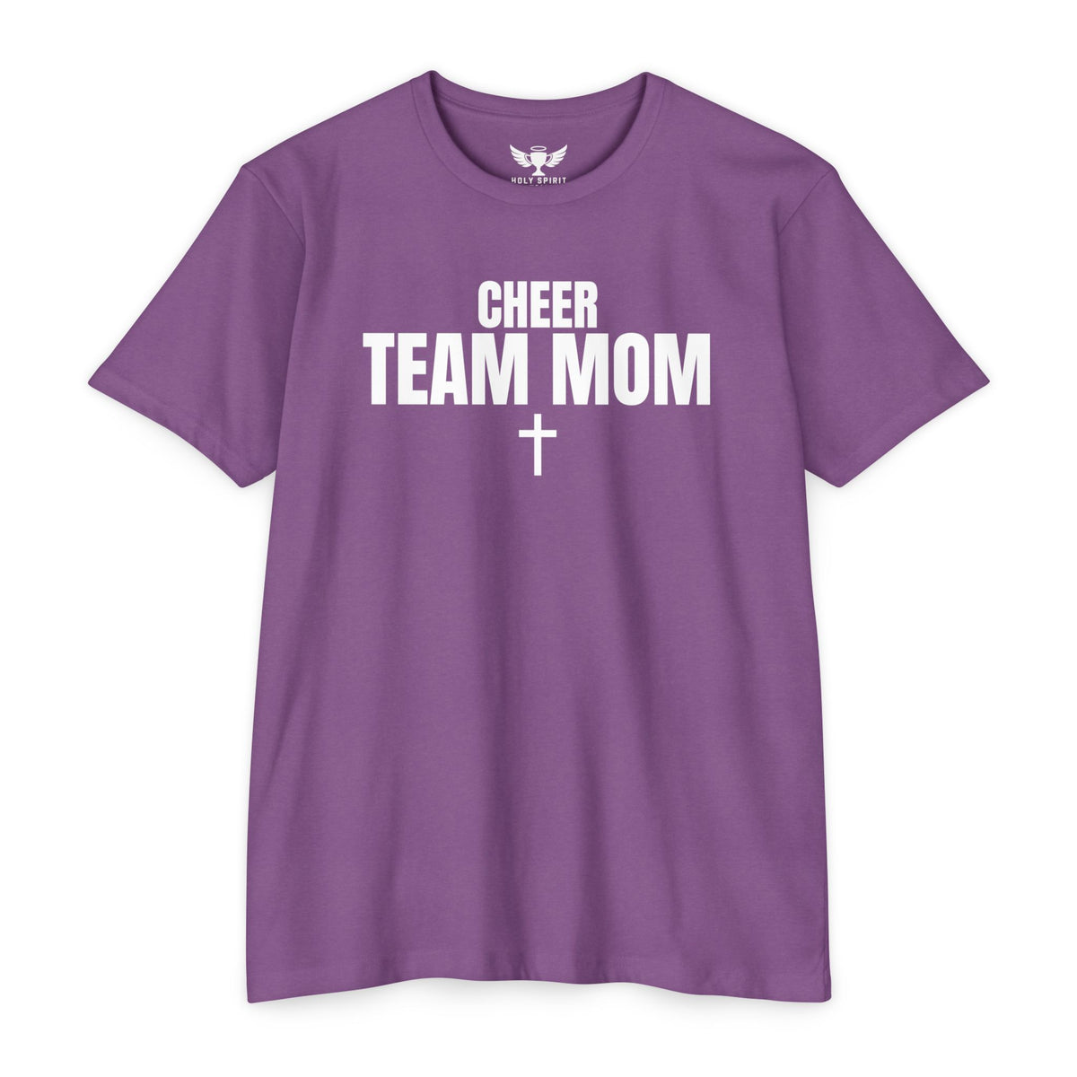 Cheer Team Mom T-Shirt — Personalized Back Number and Name