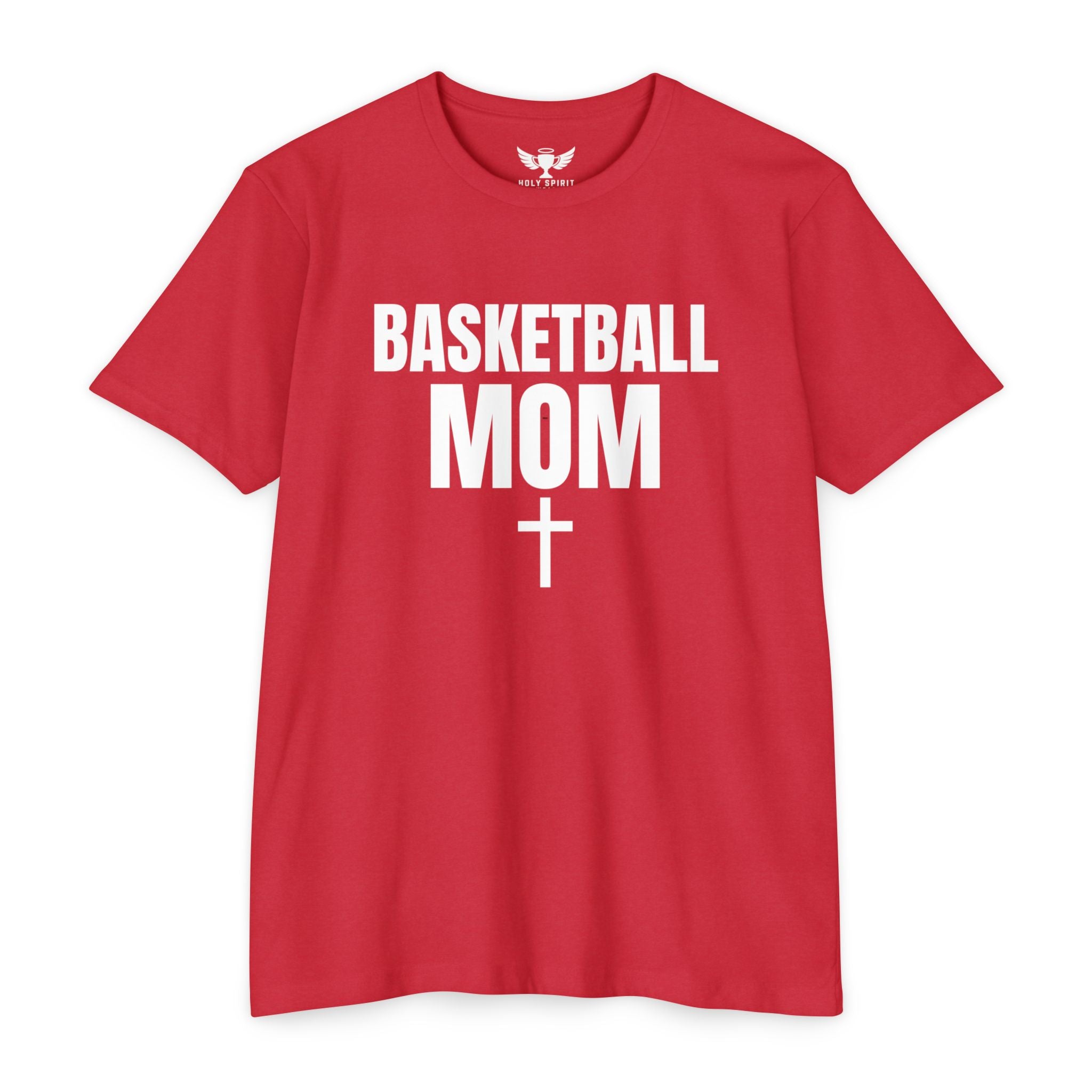 Basketball Mom T-Shirt — Custom Back Name & Number