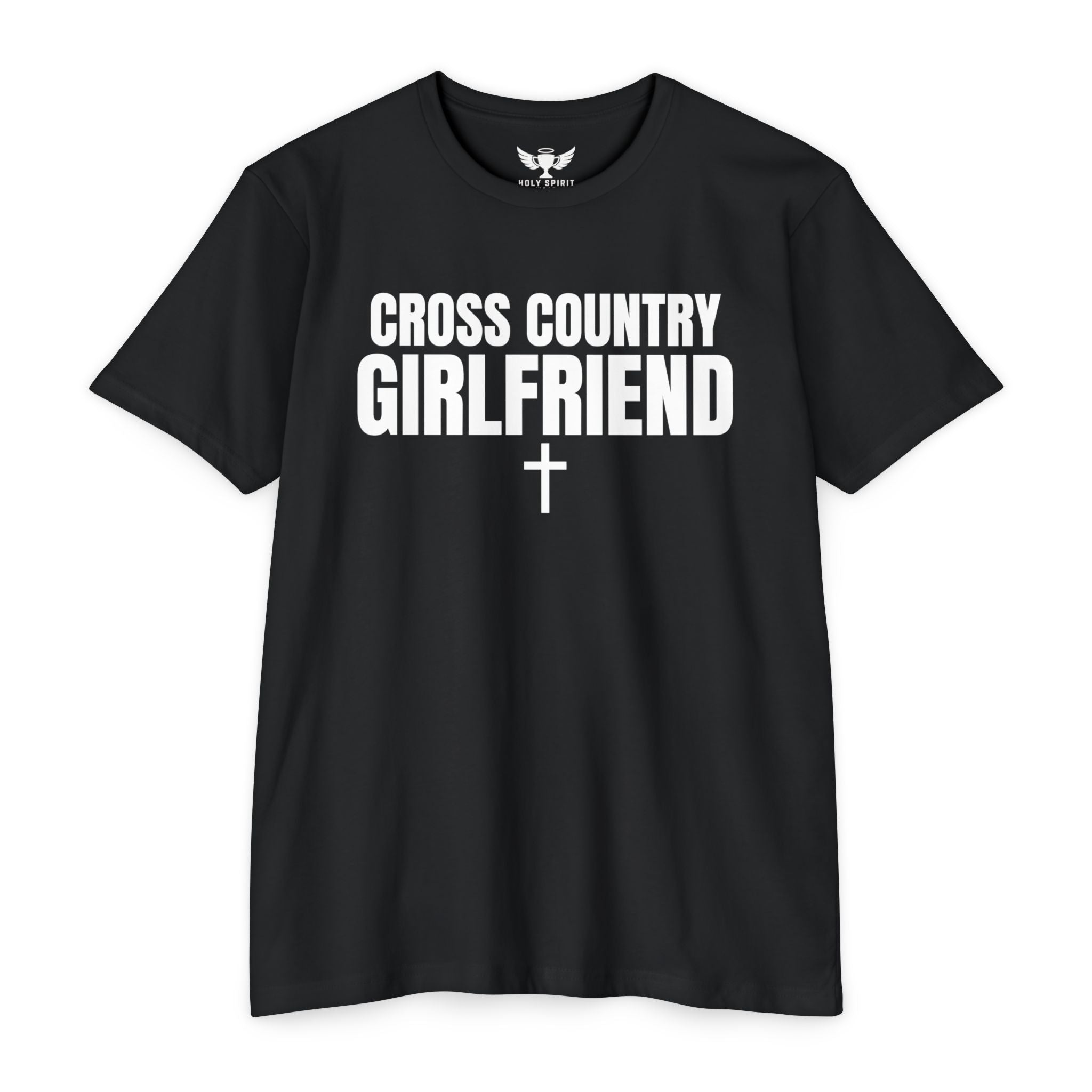 Cross Country Girlfriend T-Shirt — Custom Name & Number Sports Tee