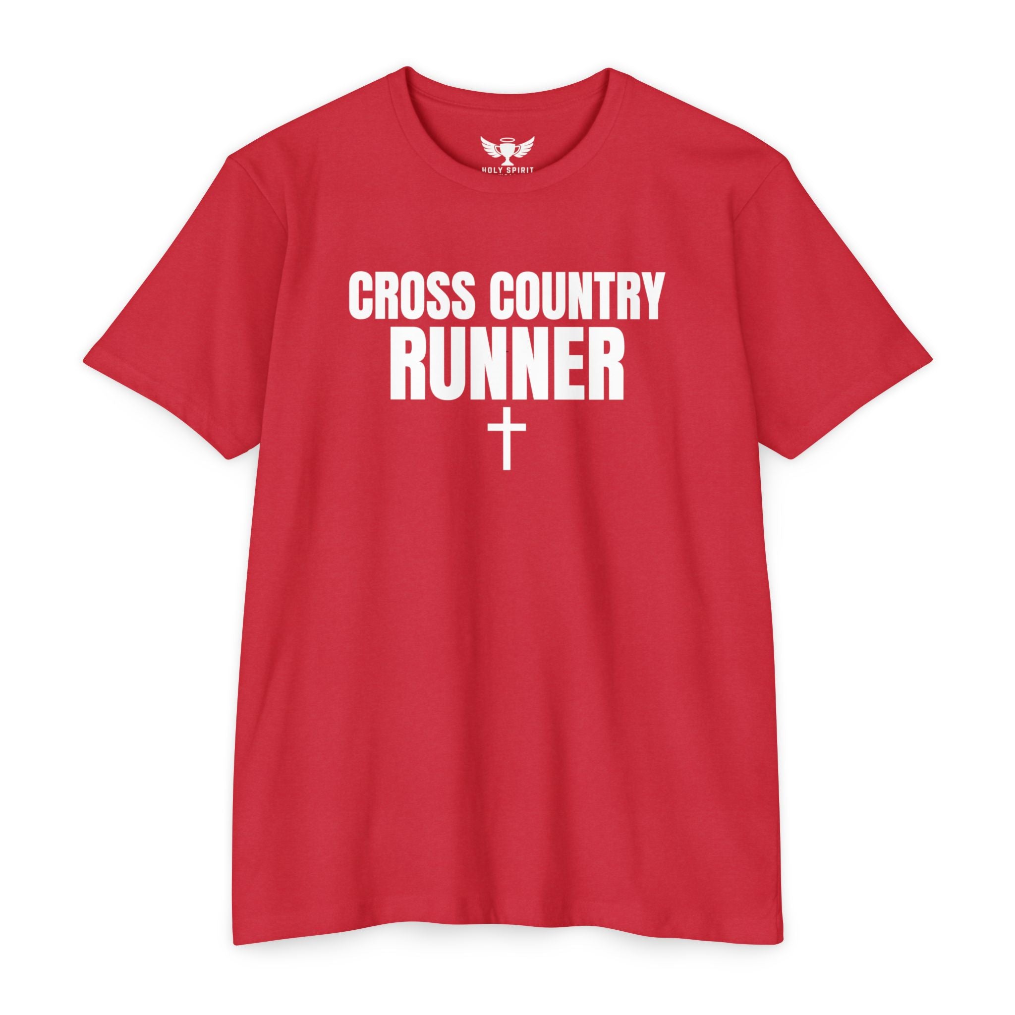 Cross Country Runner T-Shirt — Personalized Back Number & Name