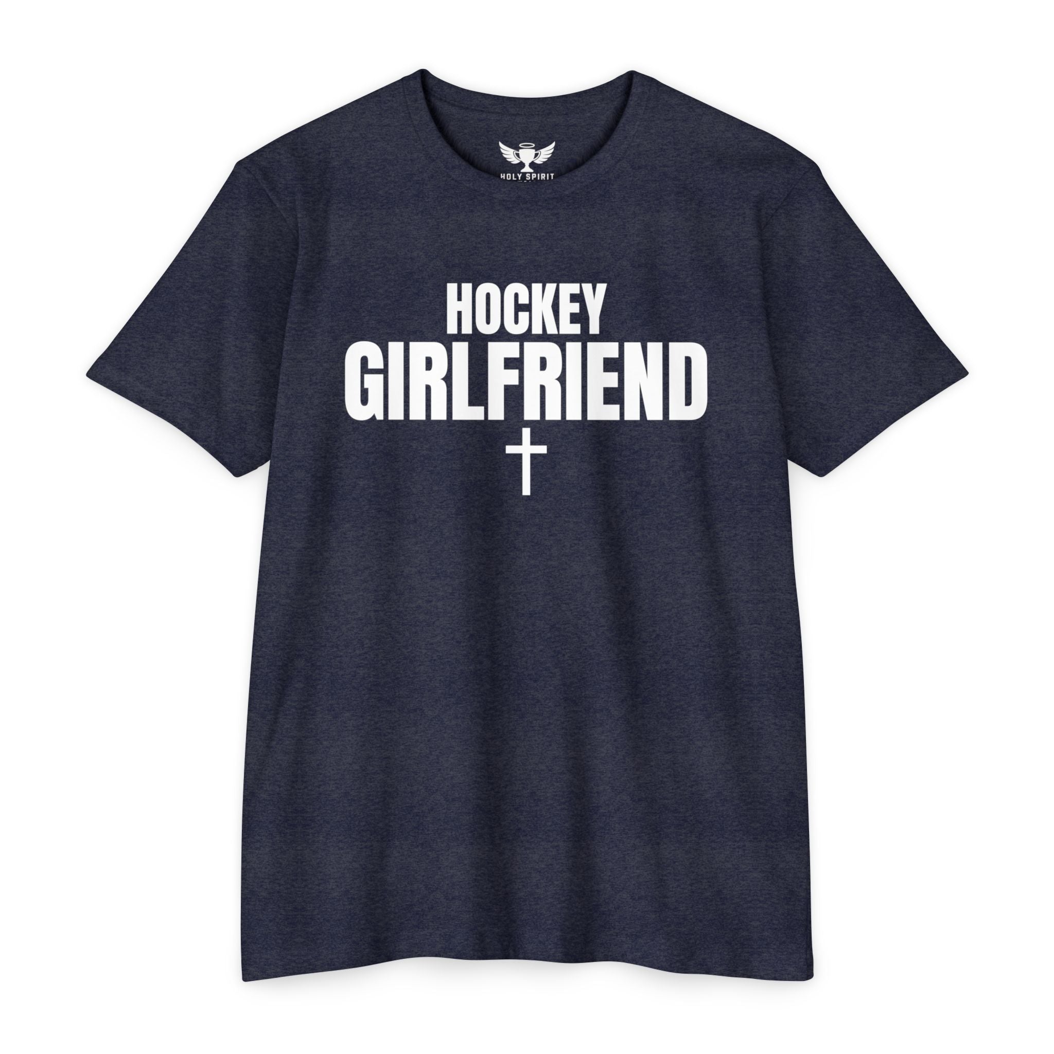 Hockey Girlfriend Tshirt — Custom Name & Number Sports Tee