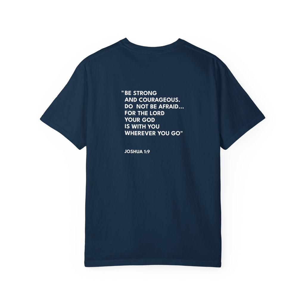 Joshua 1:9 Unisex Logo Casual T-Shirt