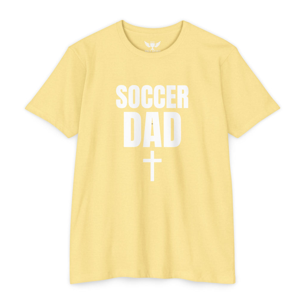 Soccer Dad T-Shirt  — Custom Name & Number Sports Tee