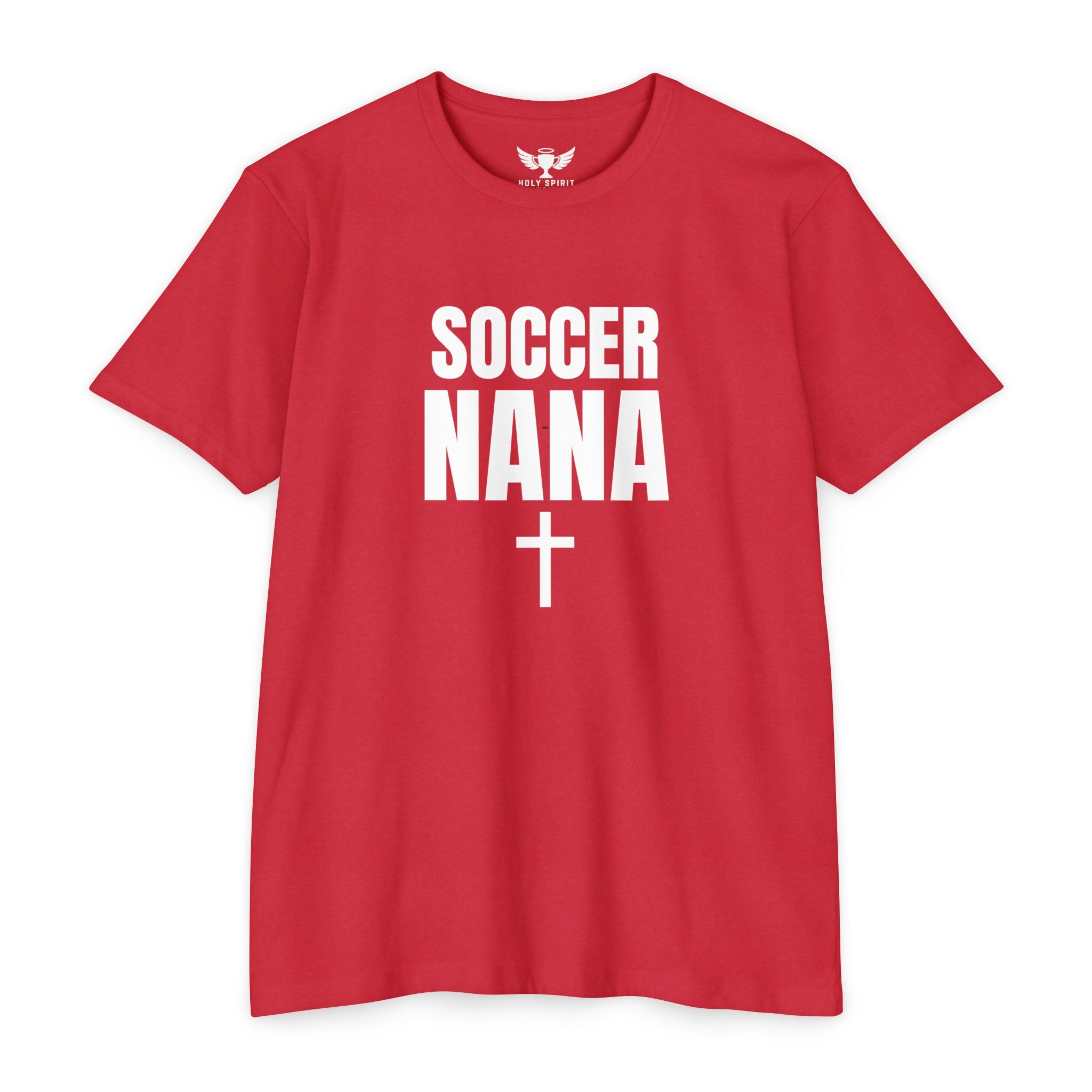 Soccer Nana T‑Shirt — Custom Name & Number Sports Tee