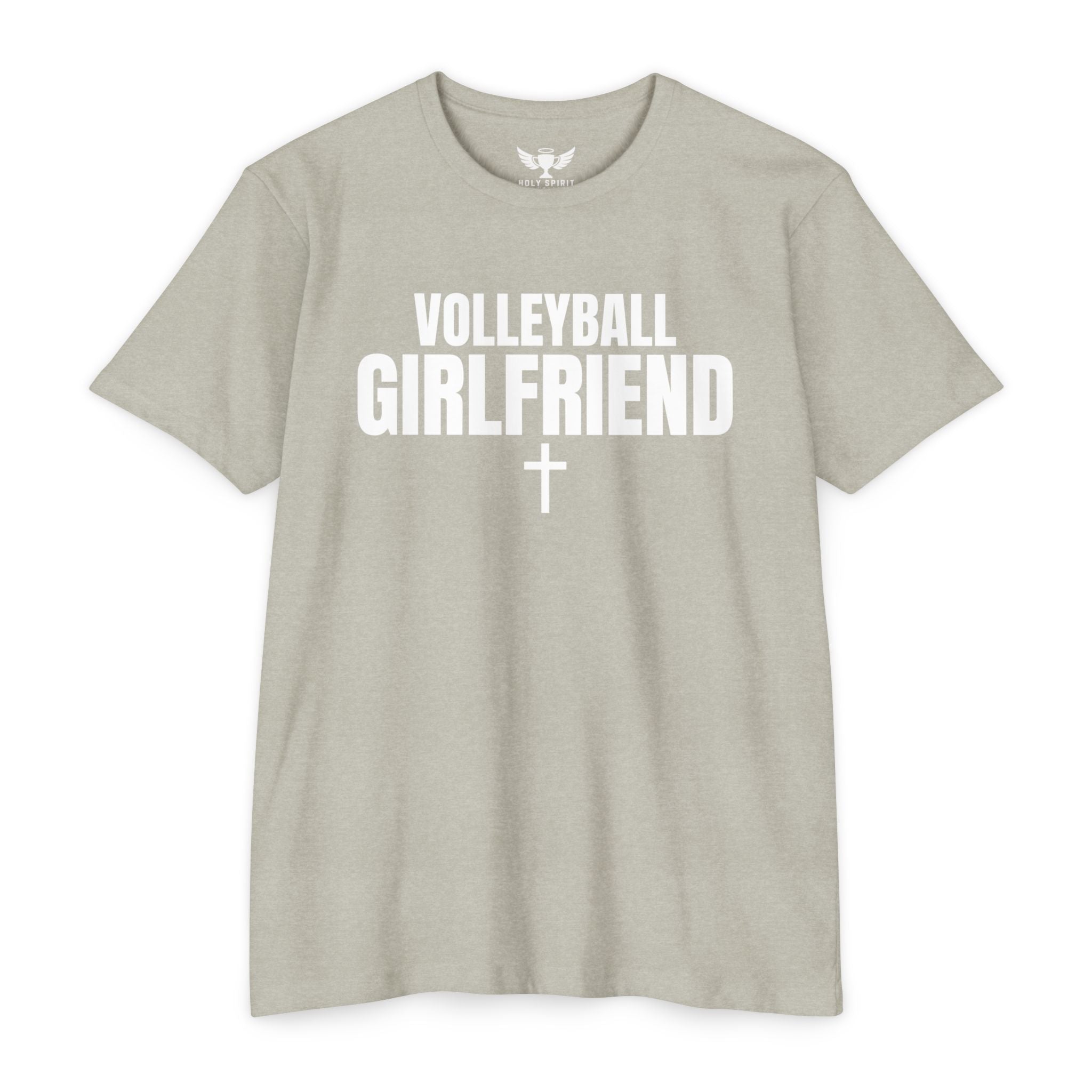 Volleyball Girlfriend T-Shirt — Custom Name & Number