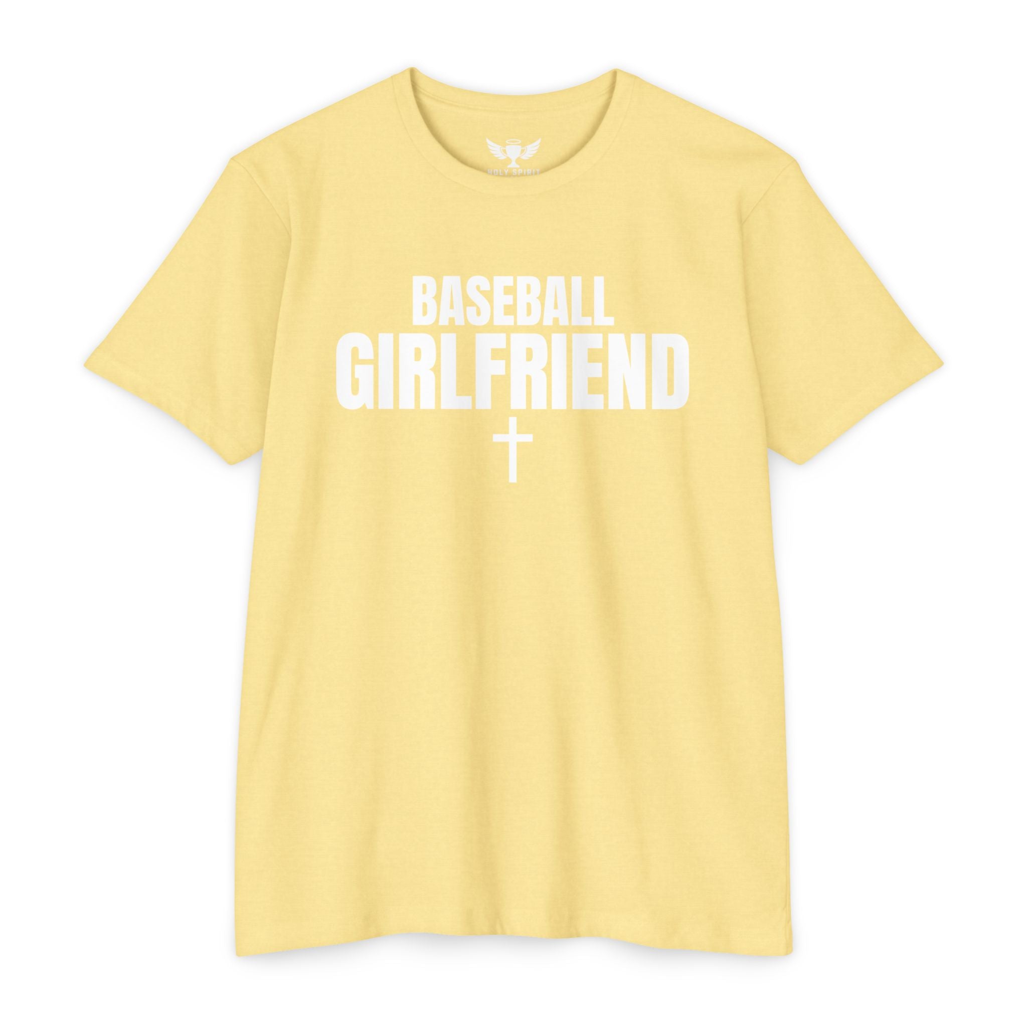 Baseball Girlfriend T-Shirt — Personalized Back Name & Number Tee