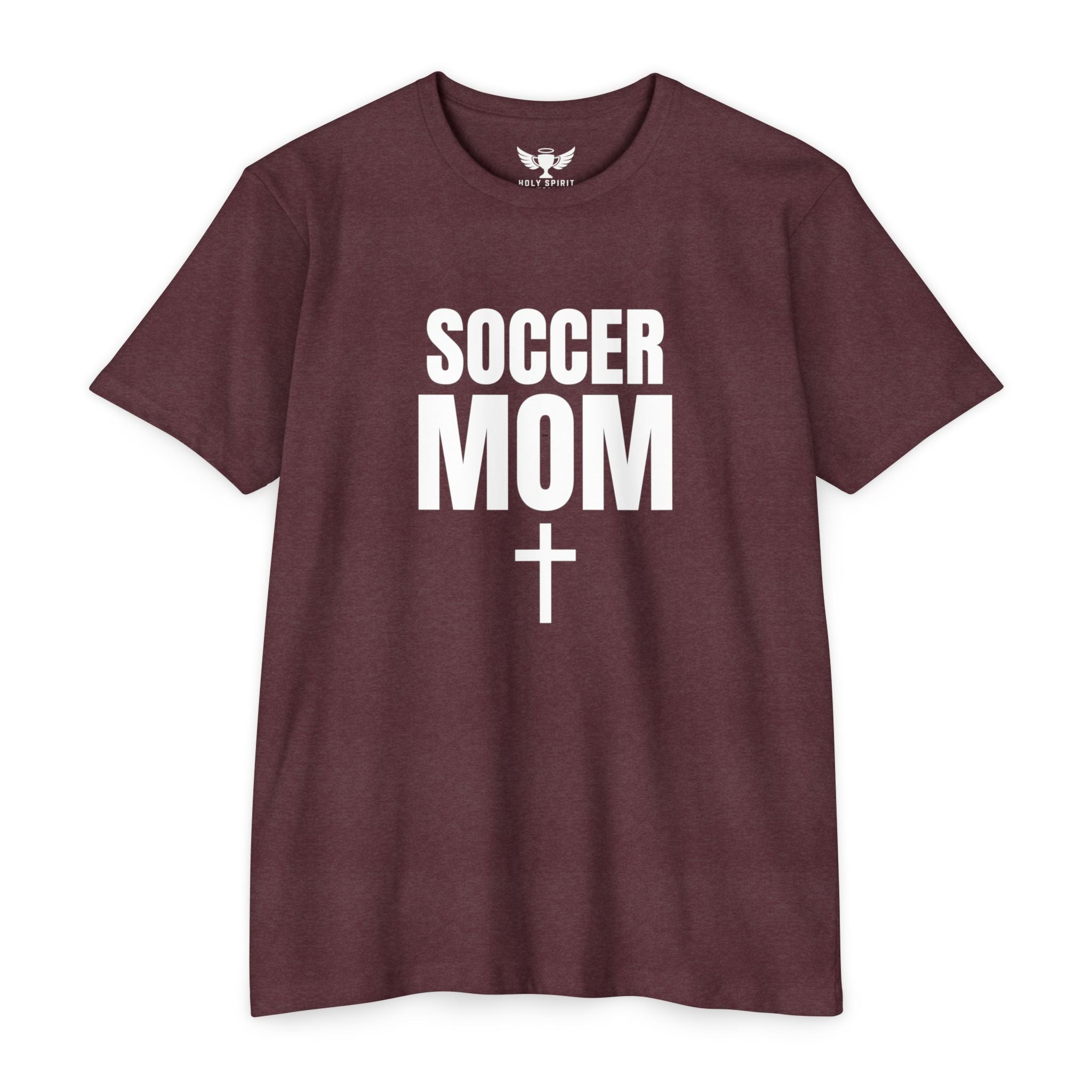 Soccer Mom T-Shirt — Custom Name & Number Sports Tee