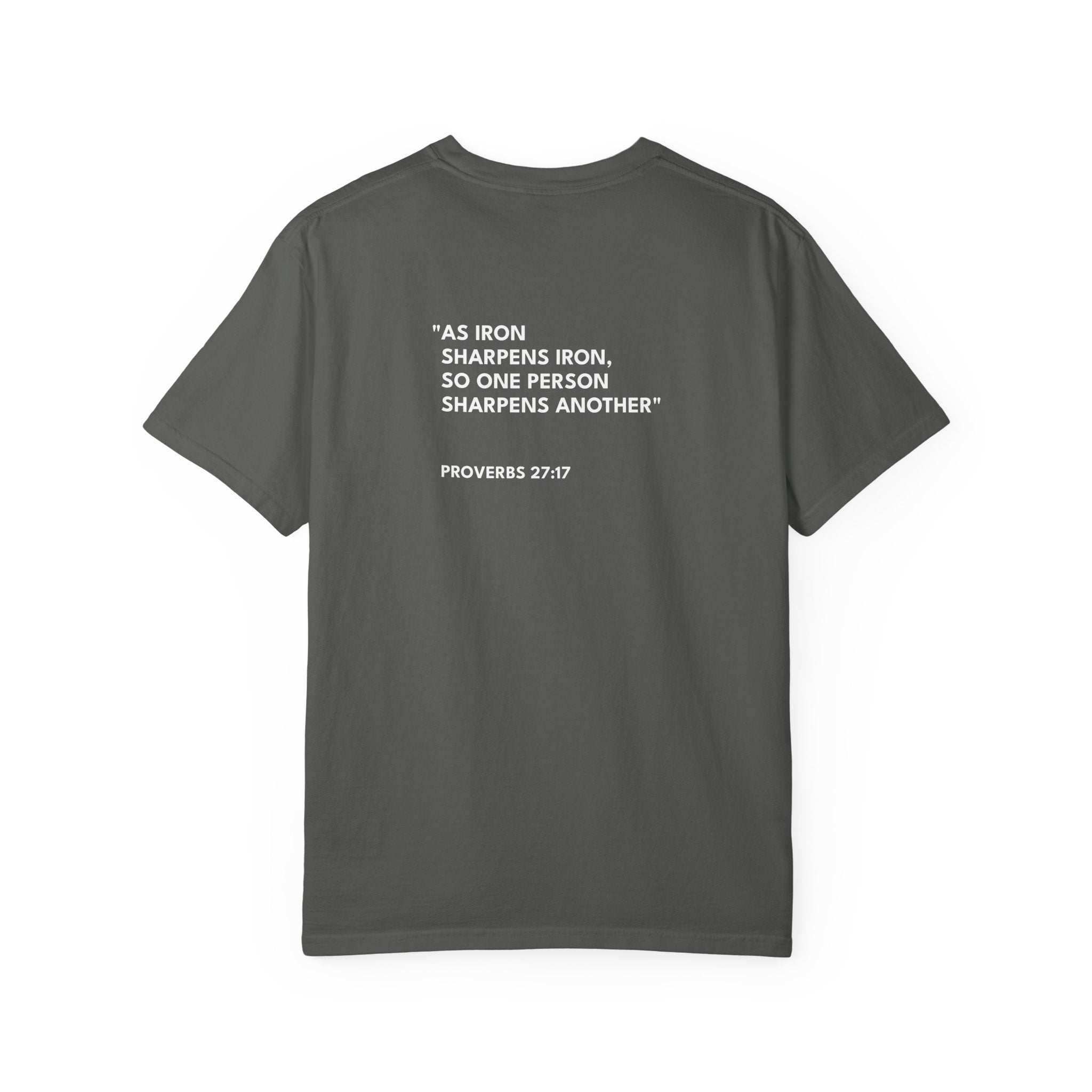 Proverbs 27:17 Unisex Logo Casual T-Shirt