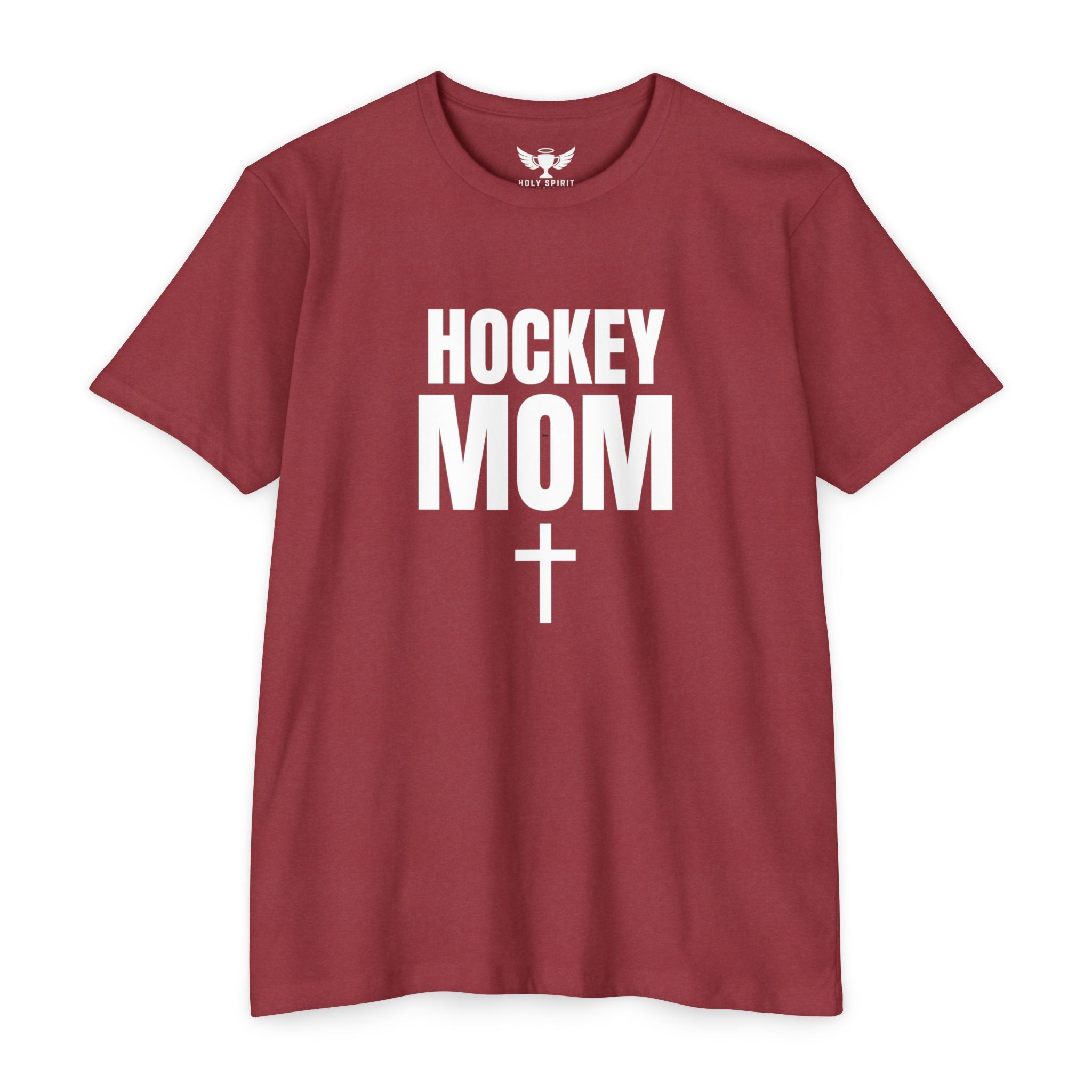 Hockey Mom T‑Shirt — Custom Name & Number Sports Tee