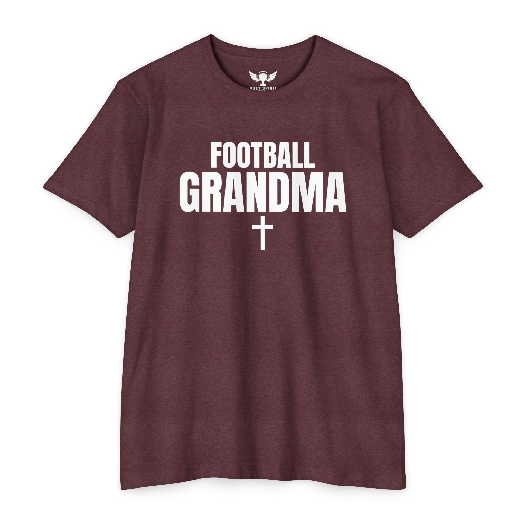 Football Grandma T-Shirt — Custom Name & Number