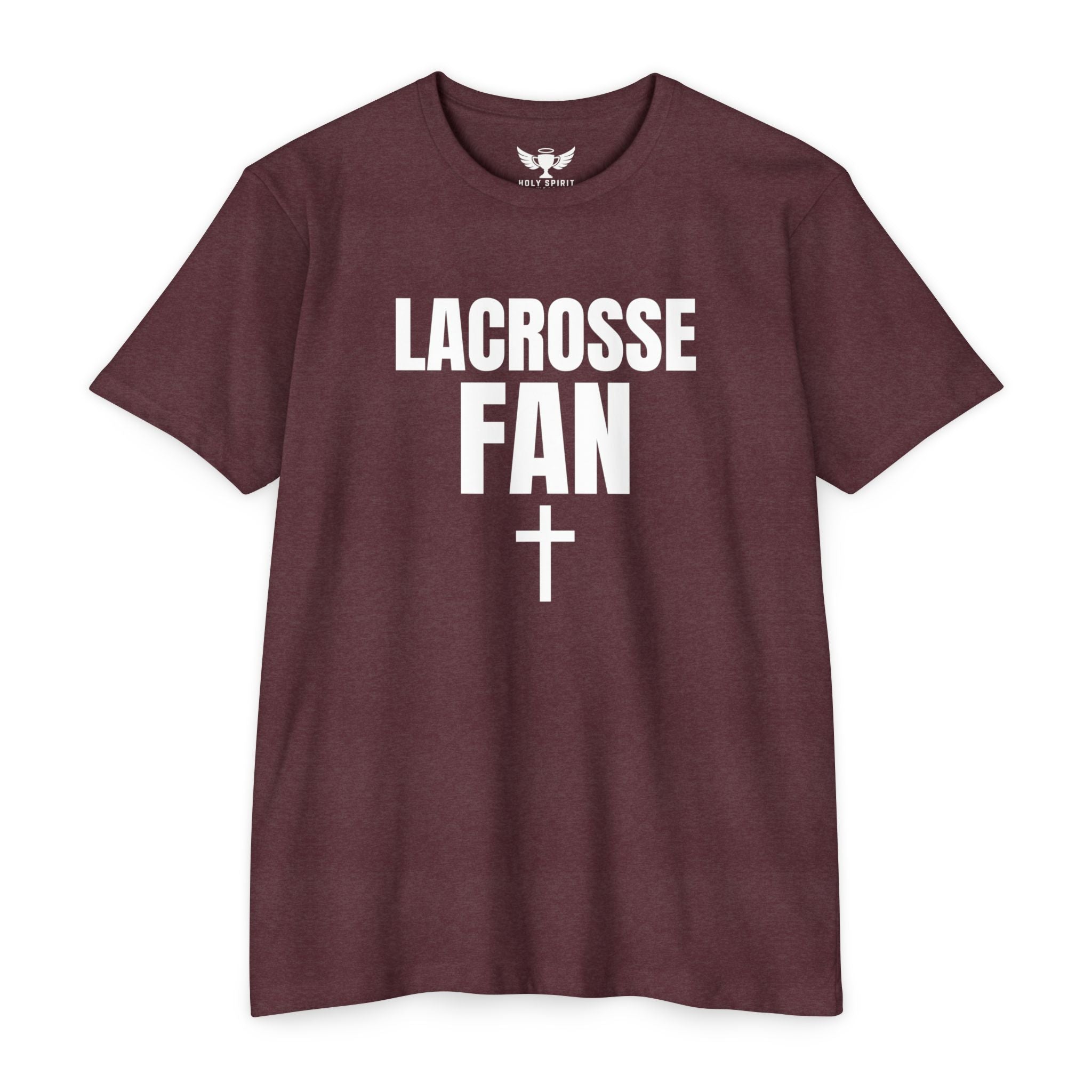 Lacrosse Fan T-Shirt — Custom Back Name & Number