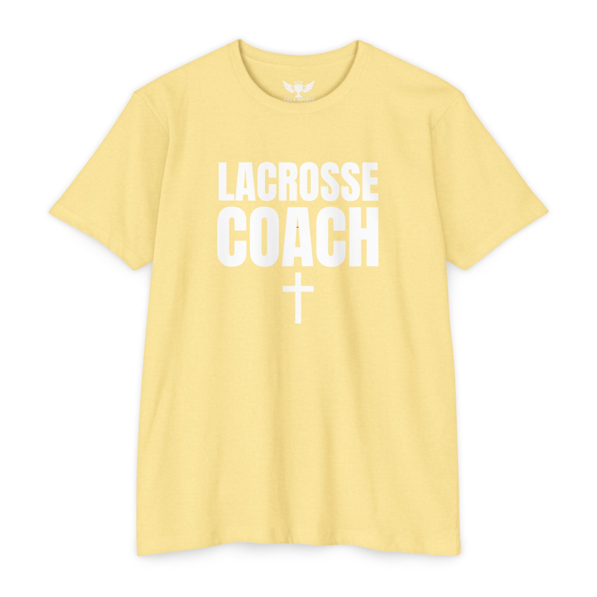 Lacrosse Coach T-Shirt – Custom Name & Number Sports Tee