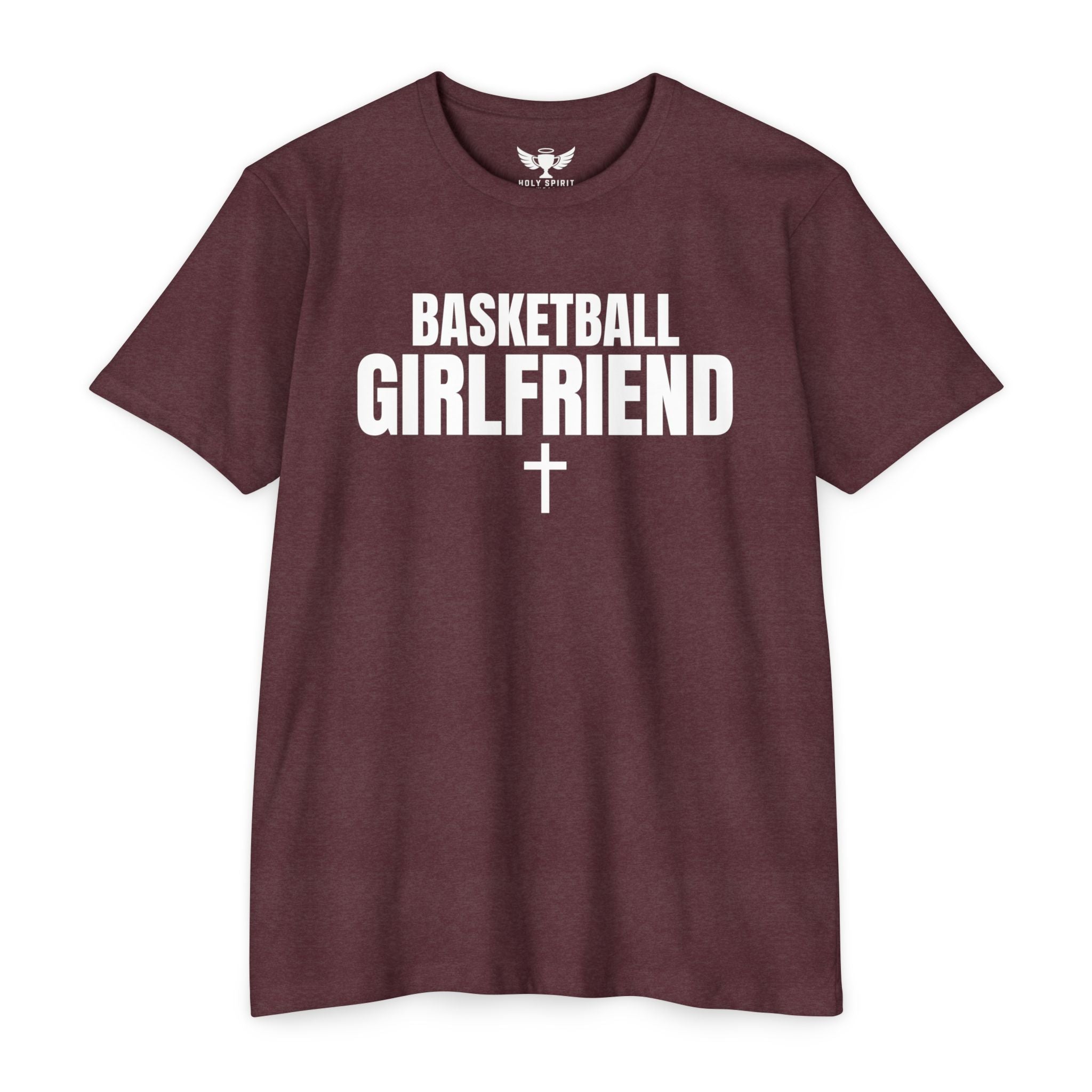 Basketball Girlfriend T-Shirt — Custom Name & Number