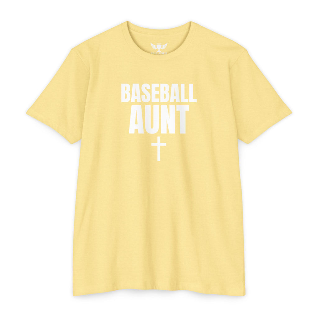 Baseball Aunt T-Shirt  — Custom Name & Number