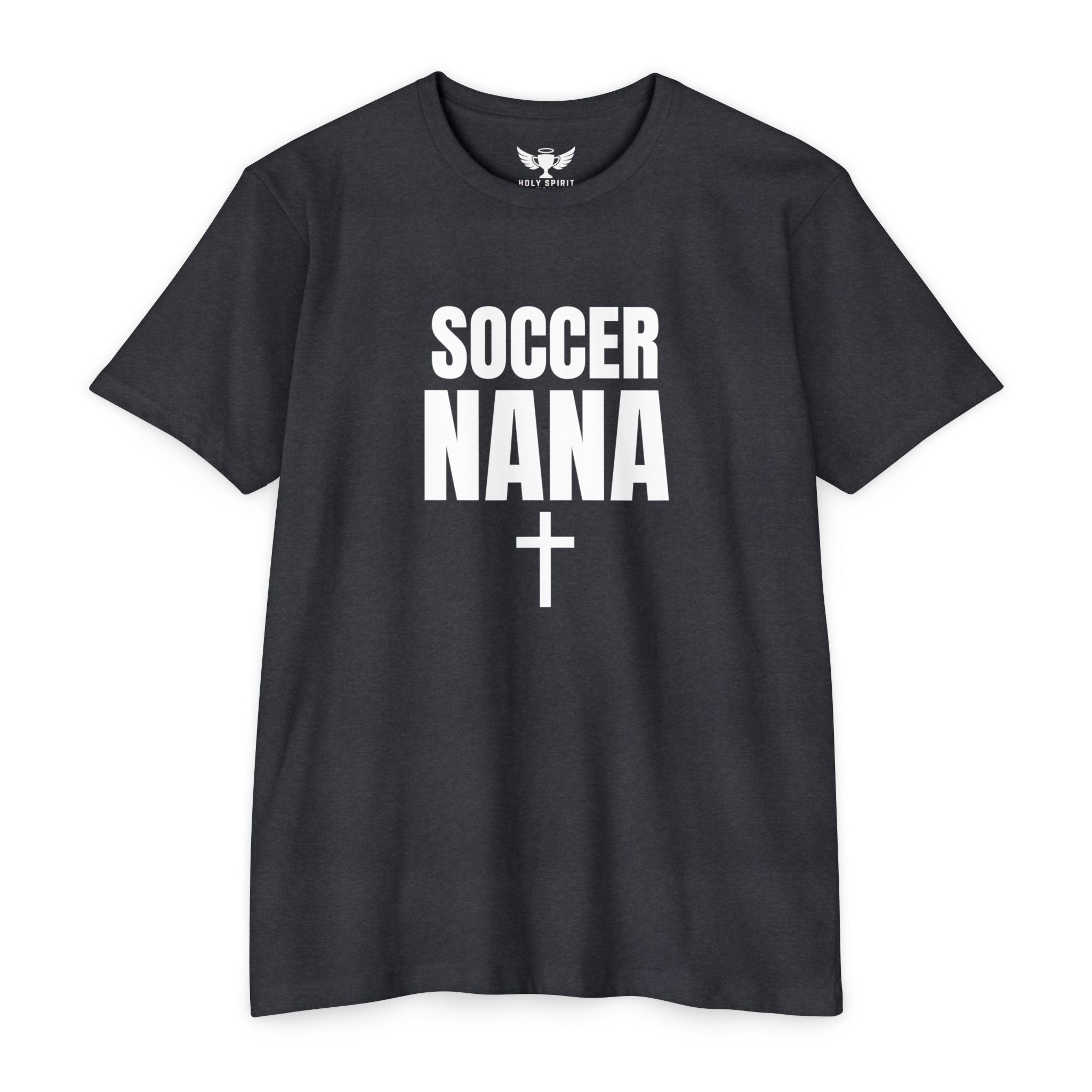 Soccer Nana T‑Shirt — Custom Name & Number Sports Tee