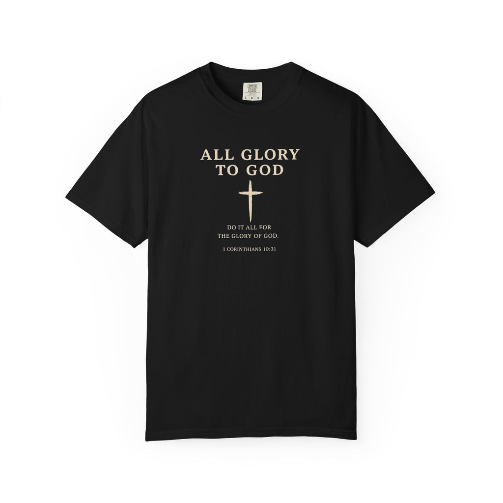 All Glory To God - Golf Tee — Faith-Based Athletic T-Shirt