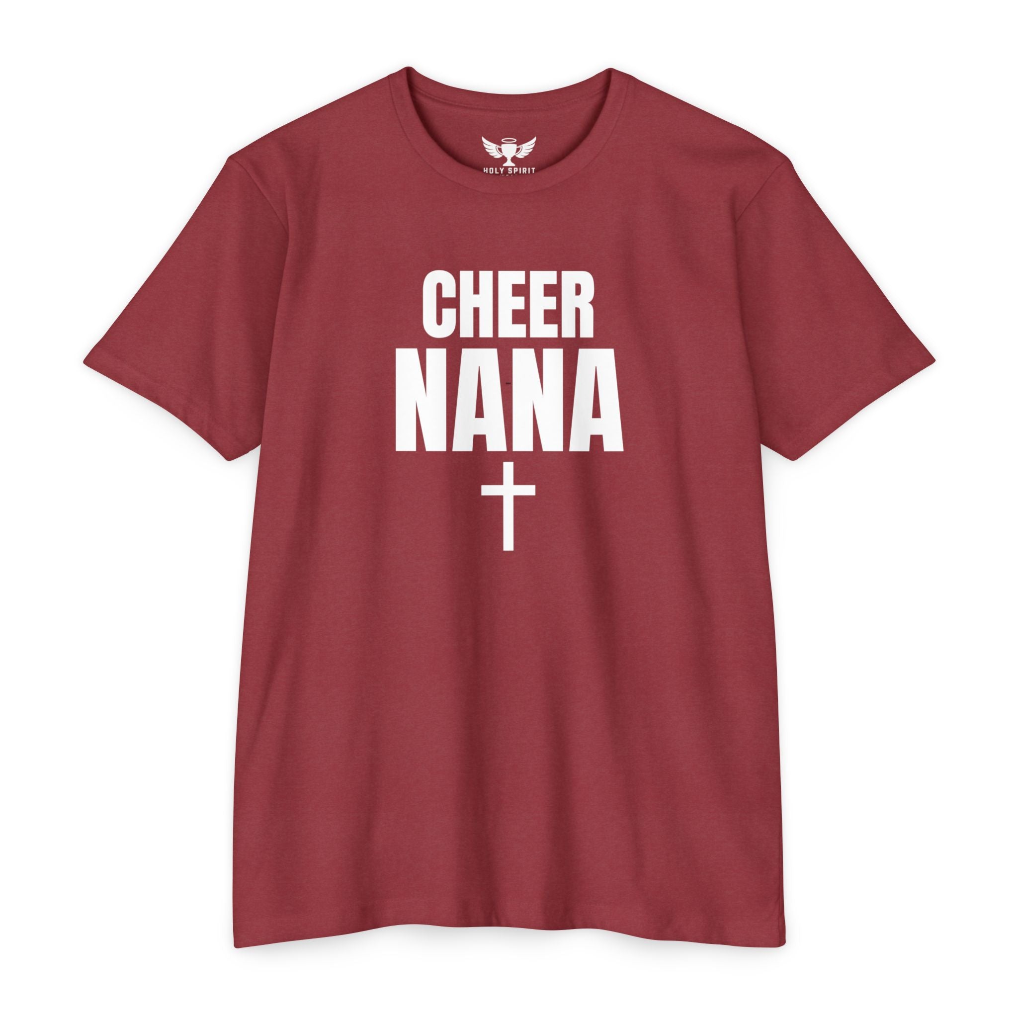 Cheer Nana T-Shirt — Personalized Back Name & Number