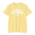 Lacrosse Boyfriend T-Shirt — Custom Name & Number Sports Tee