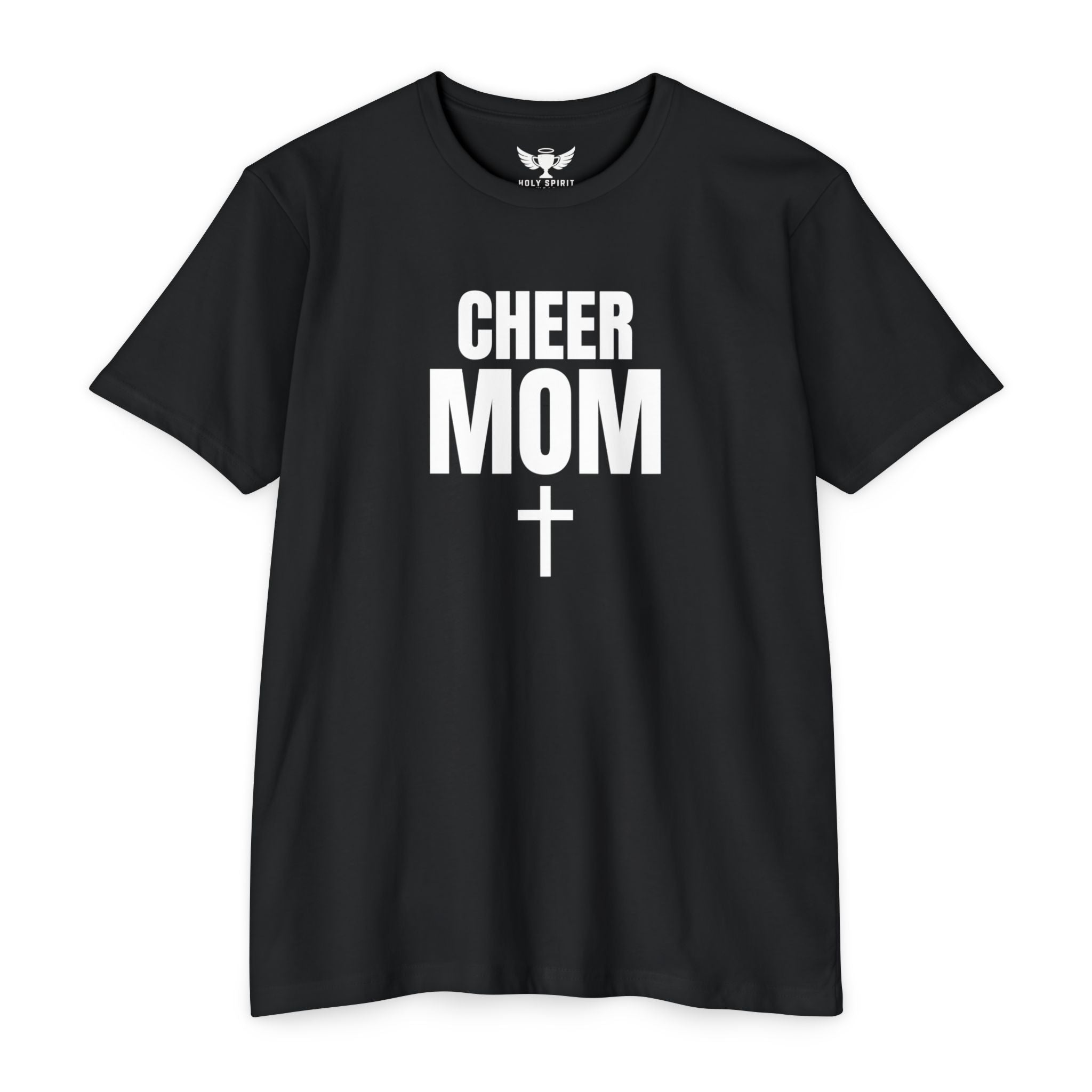 Cheer Mom T-Shirt — Personalized Back Name & Number