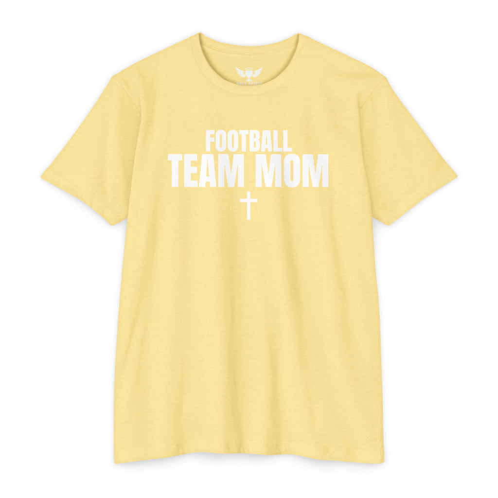 Football Team Mom T-Shirt — Personalized Back Number Jersey