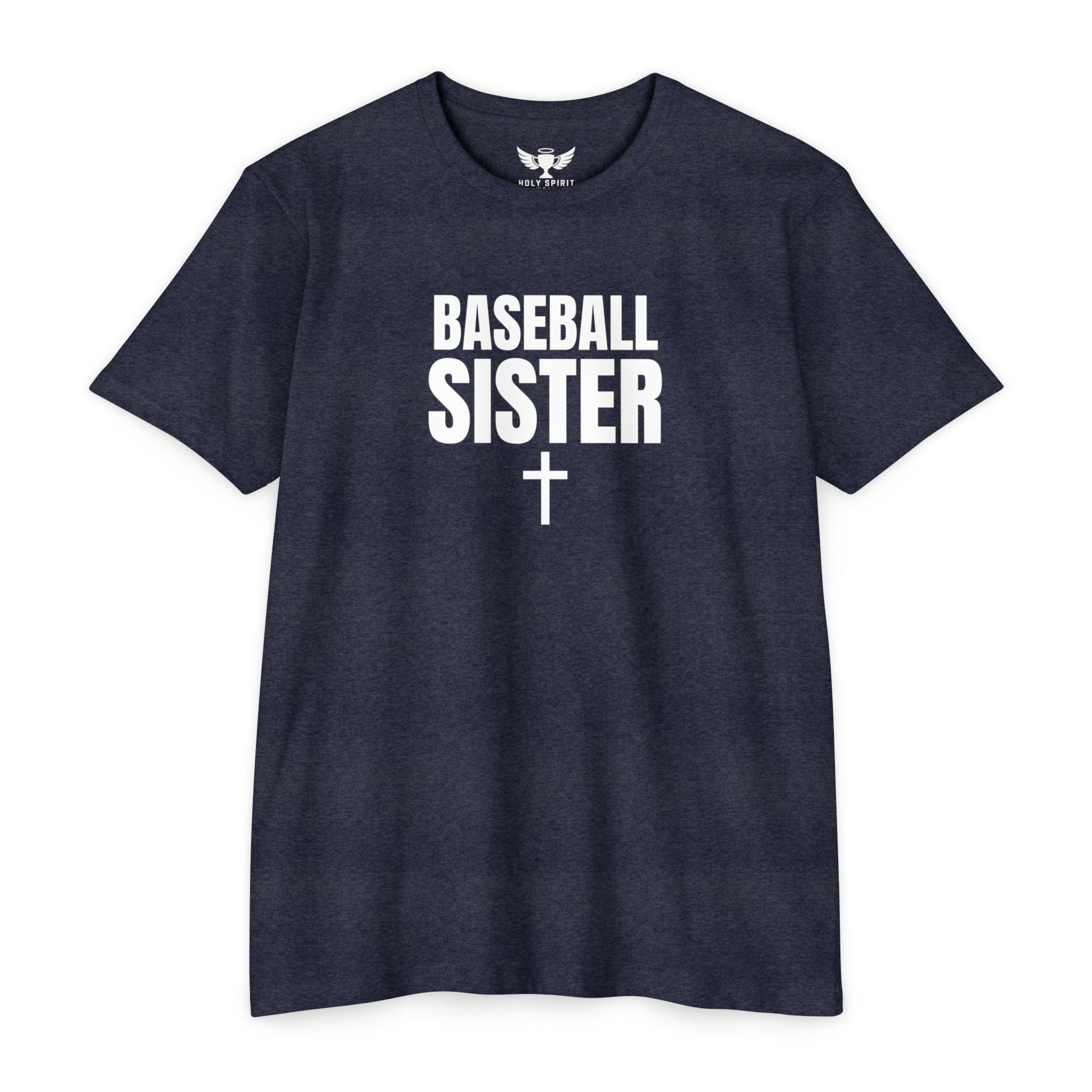Baseball Sister T-Shirt — Personalized Back Name & Number