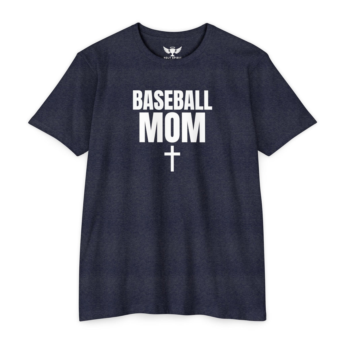Baseball Mom T-Shirt - Custom Back Name & Number