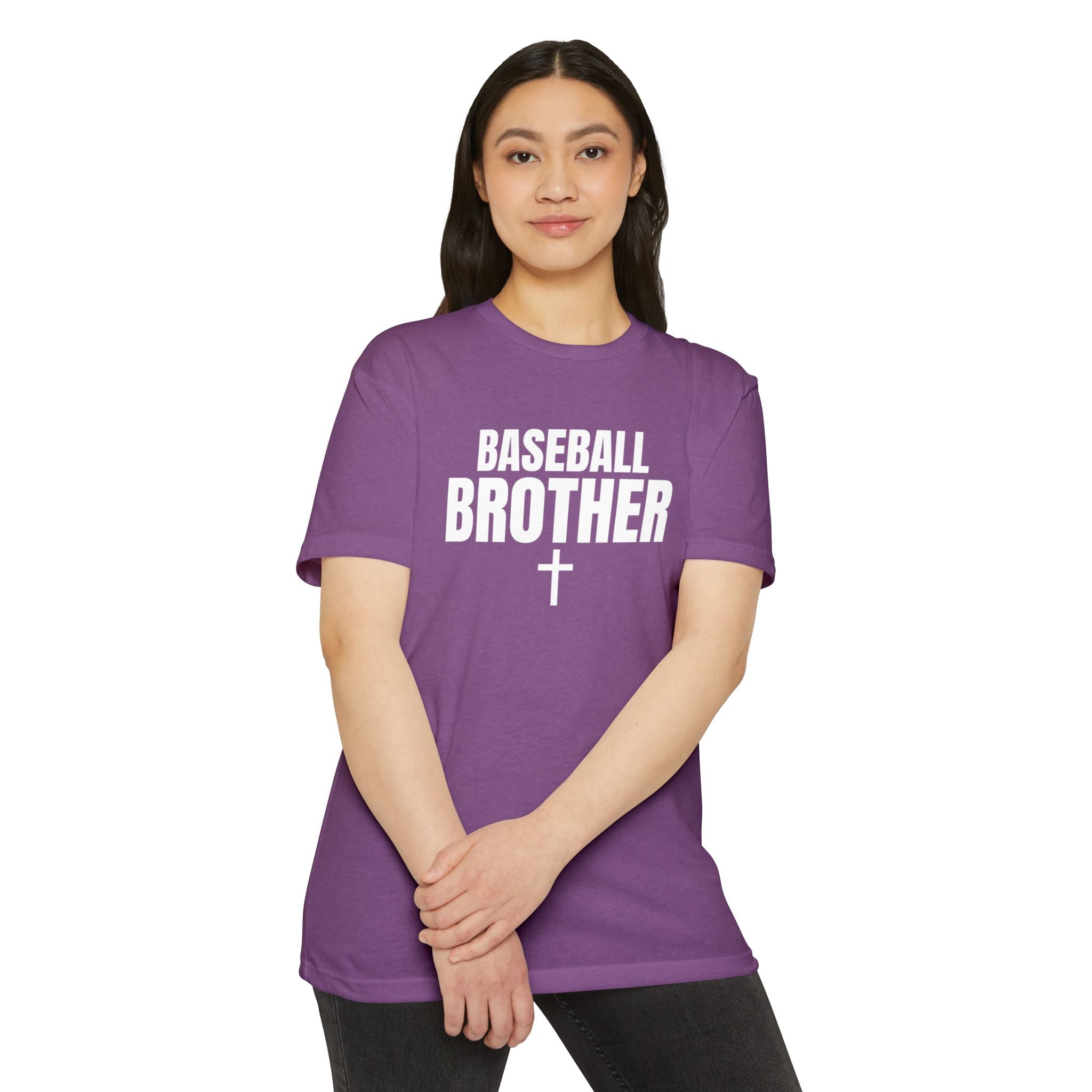 Baseball Brother T-Shirt — Custom Back Name & Number