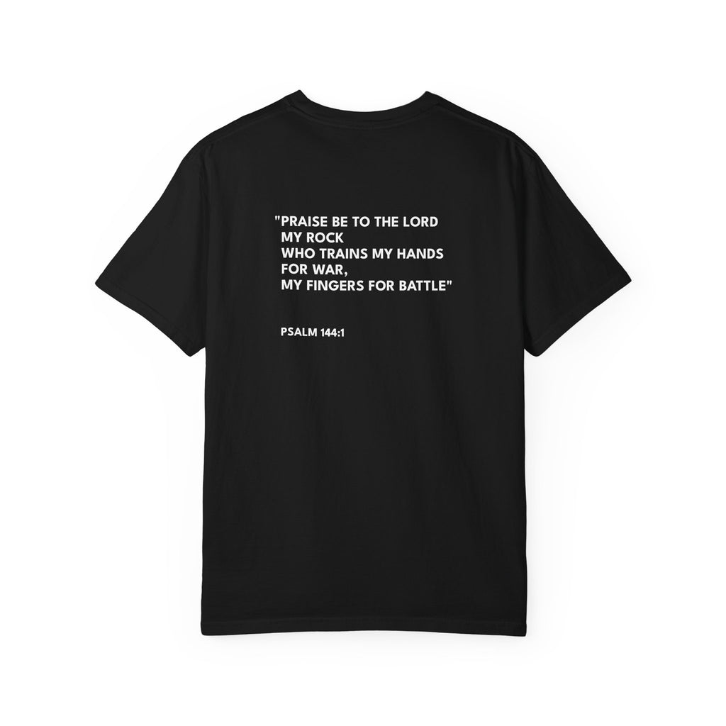 Psalm 144:1 Unisex Logo Casual T-Shirt
