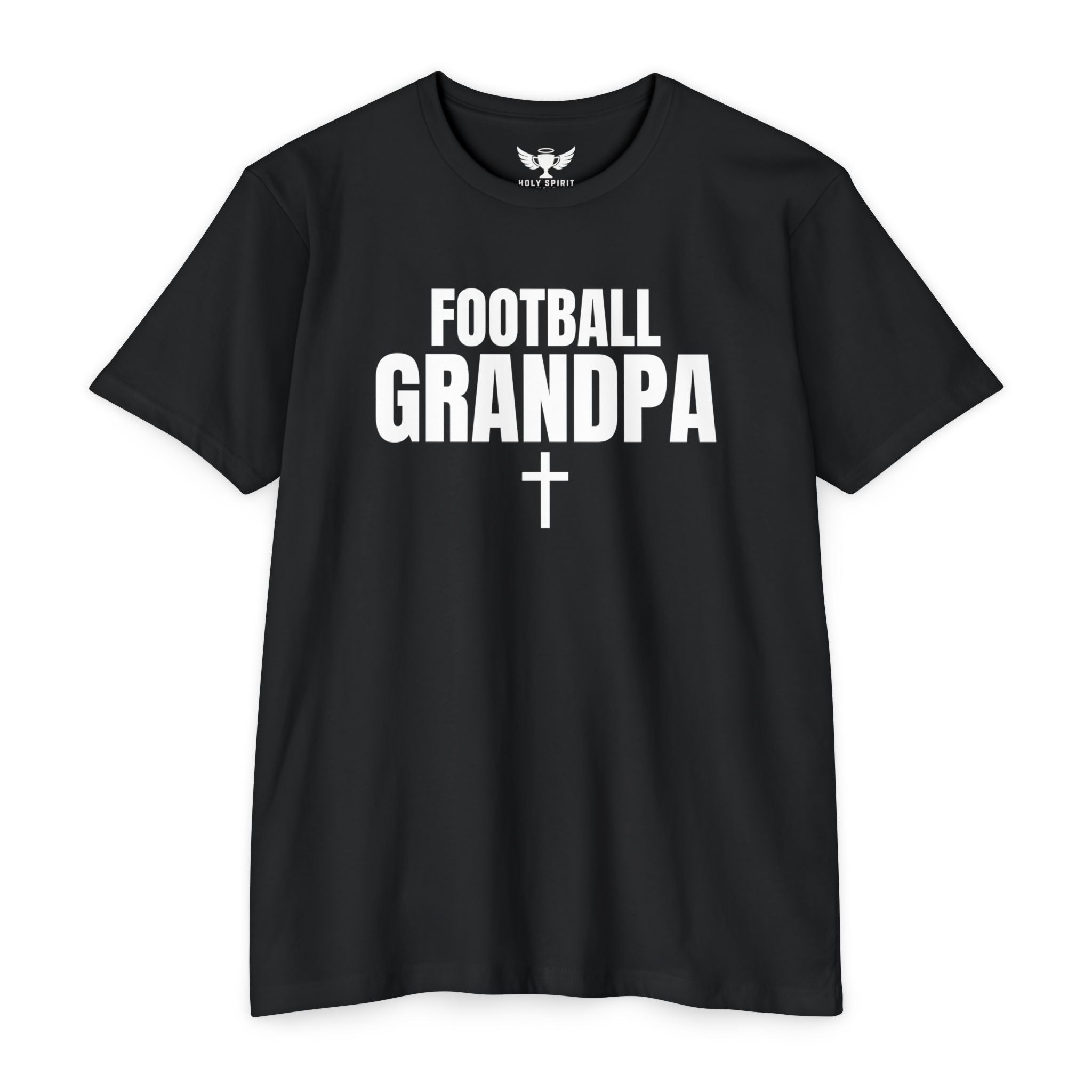 Football Grandpa T-Shirt — Personalized Back Name & Number