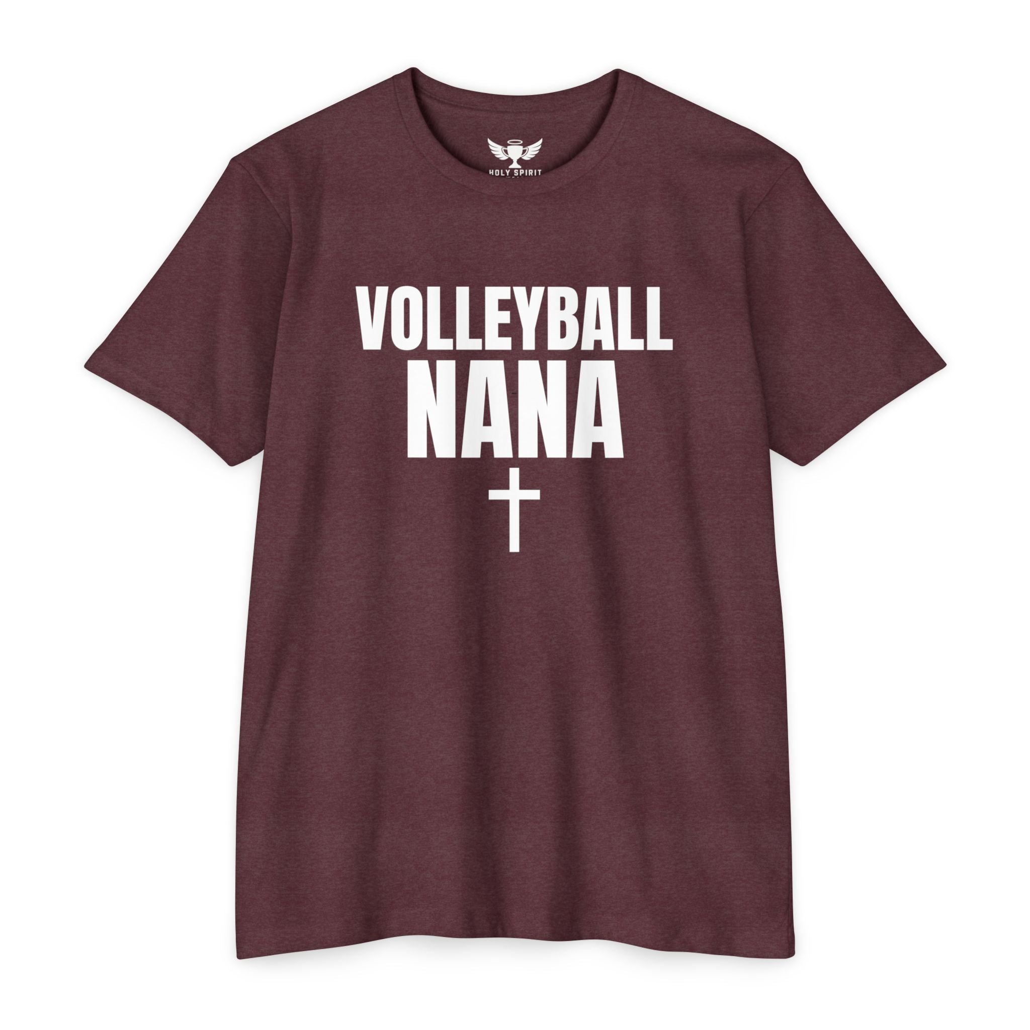Volleyball Nana T-Shirt – Custom Name & Number Sports Tee