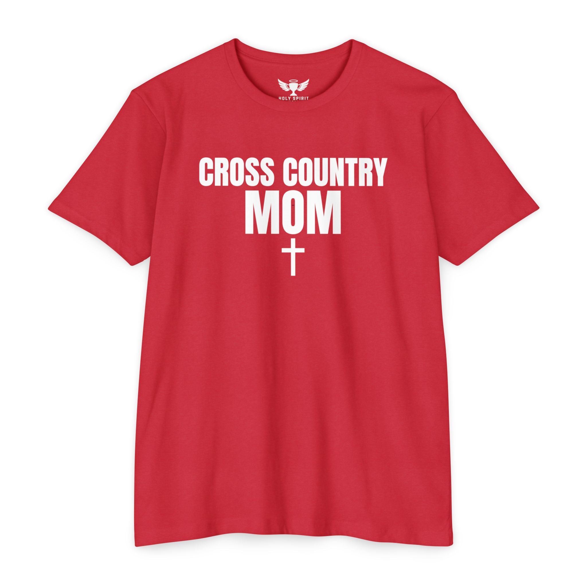 Cross Country Mom T-Shirt — Custom Name & Number Sports Tee