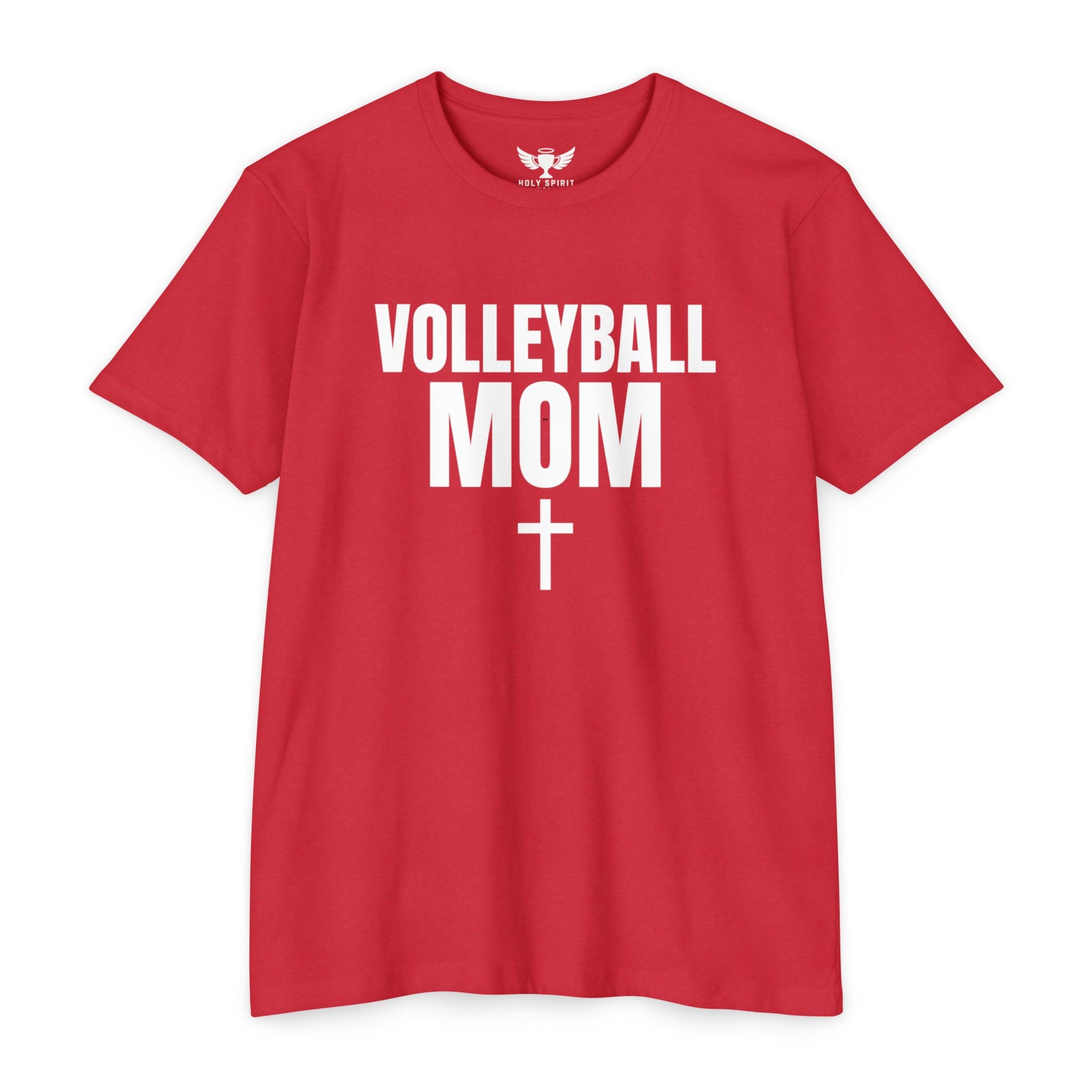 Volleyball Mom T‑Shirt — Custom Name & Number Sports Tee