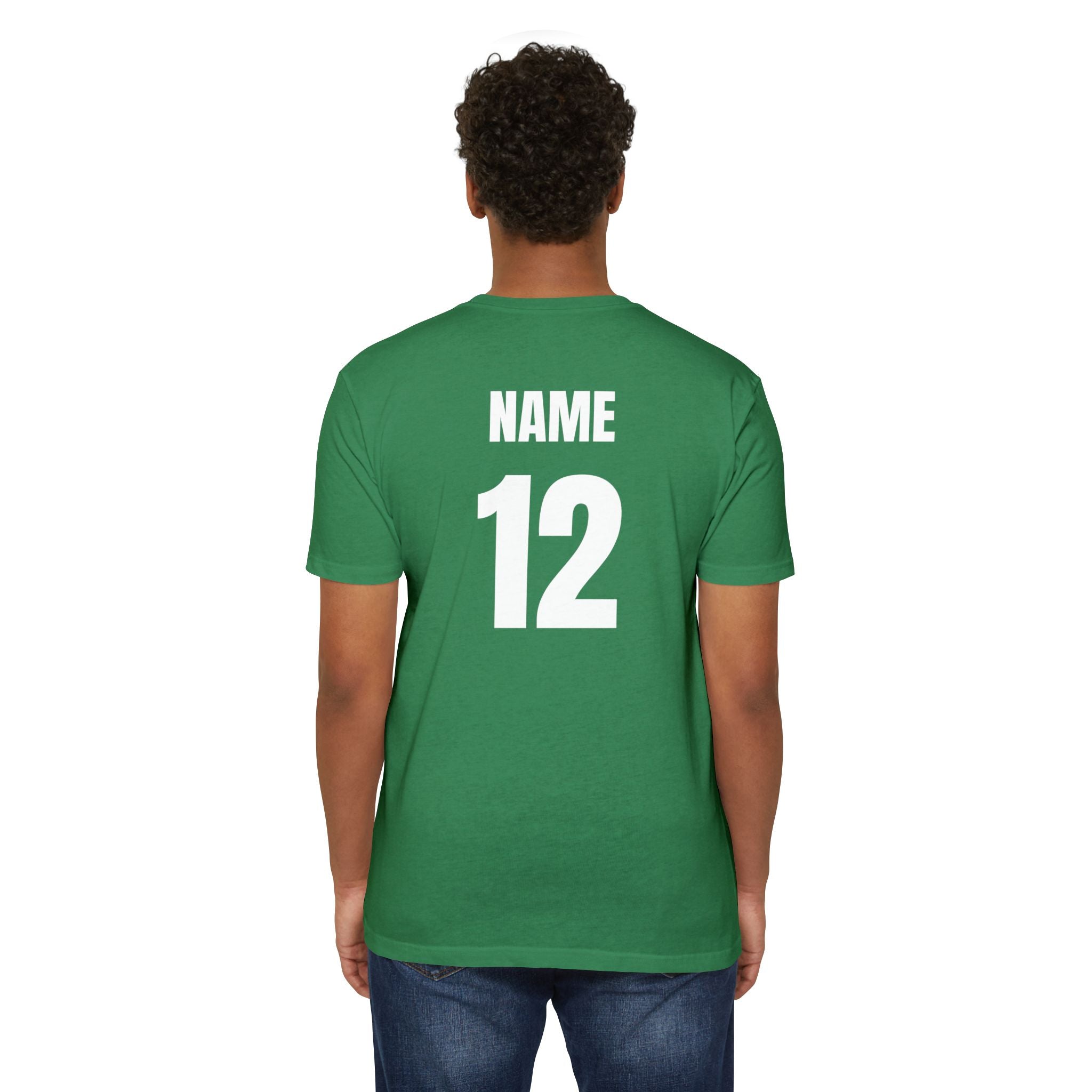 Baseball Grandma T-Shirt — Custom Back Name & Number