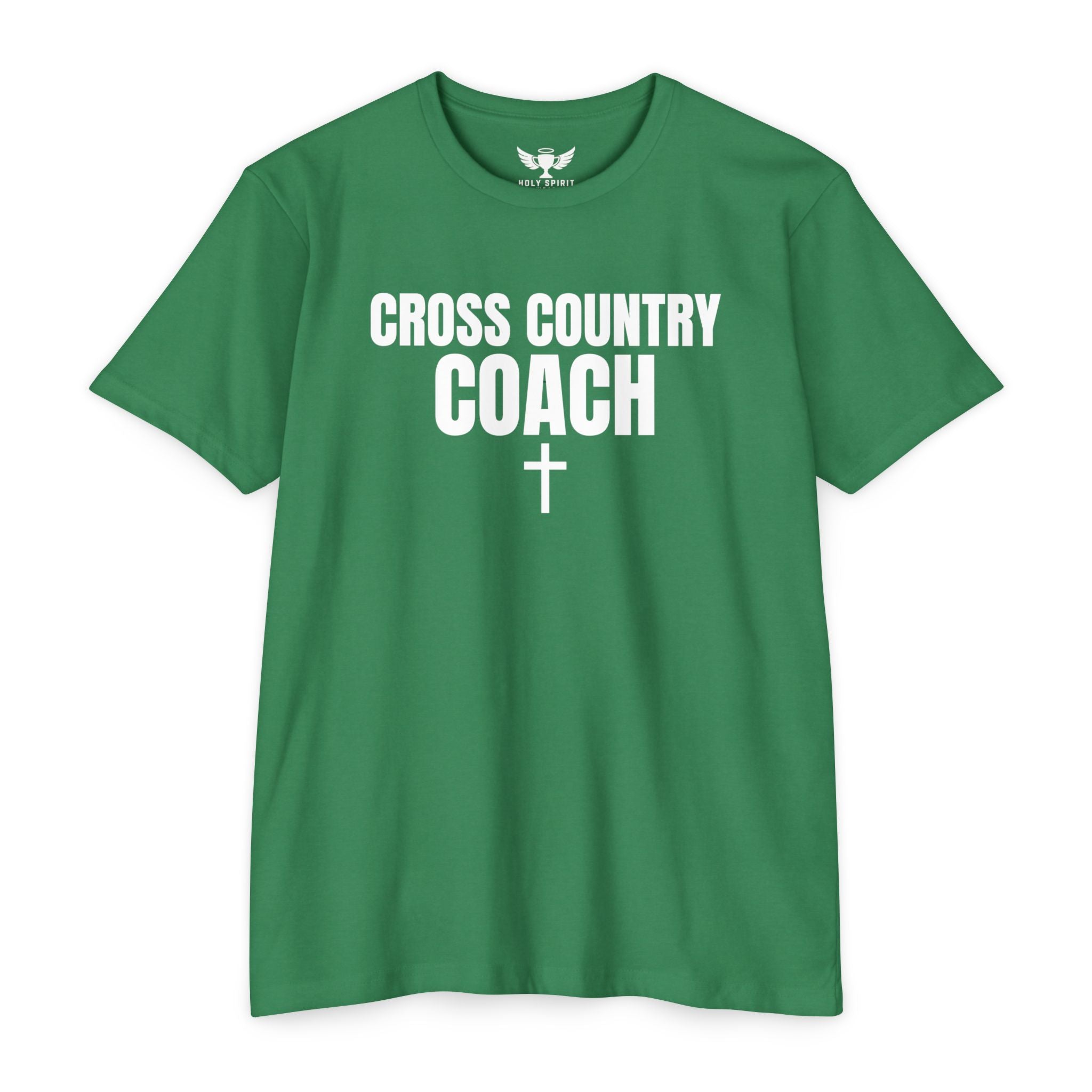 Cross Country Coach T-Shirt — Custom Name & Number Sports Tee