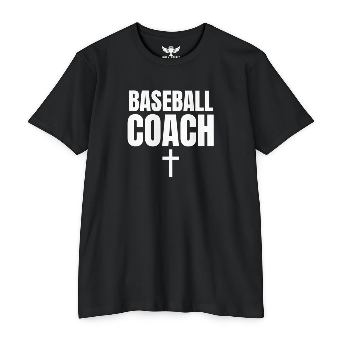 Baseball Coach T-Shirt — Custom Back Name & Number