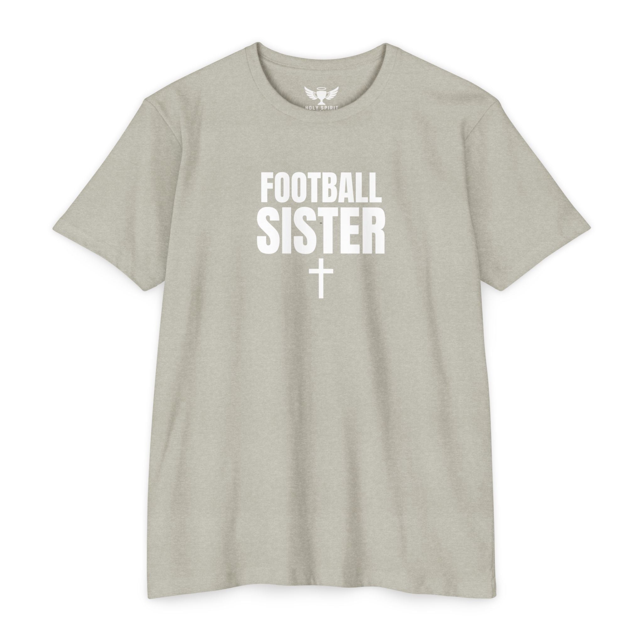 Football Sister T-Shirt — Customizable Back Name & Number