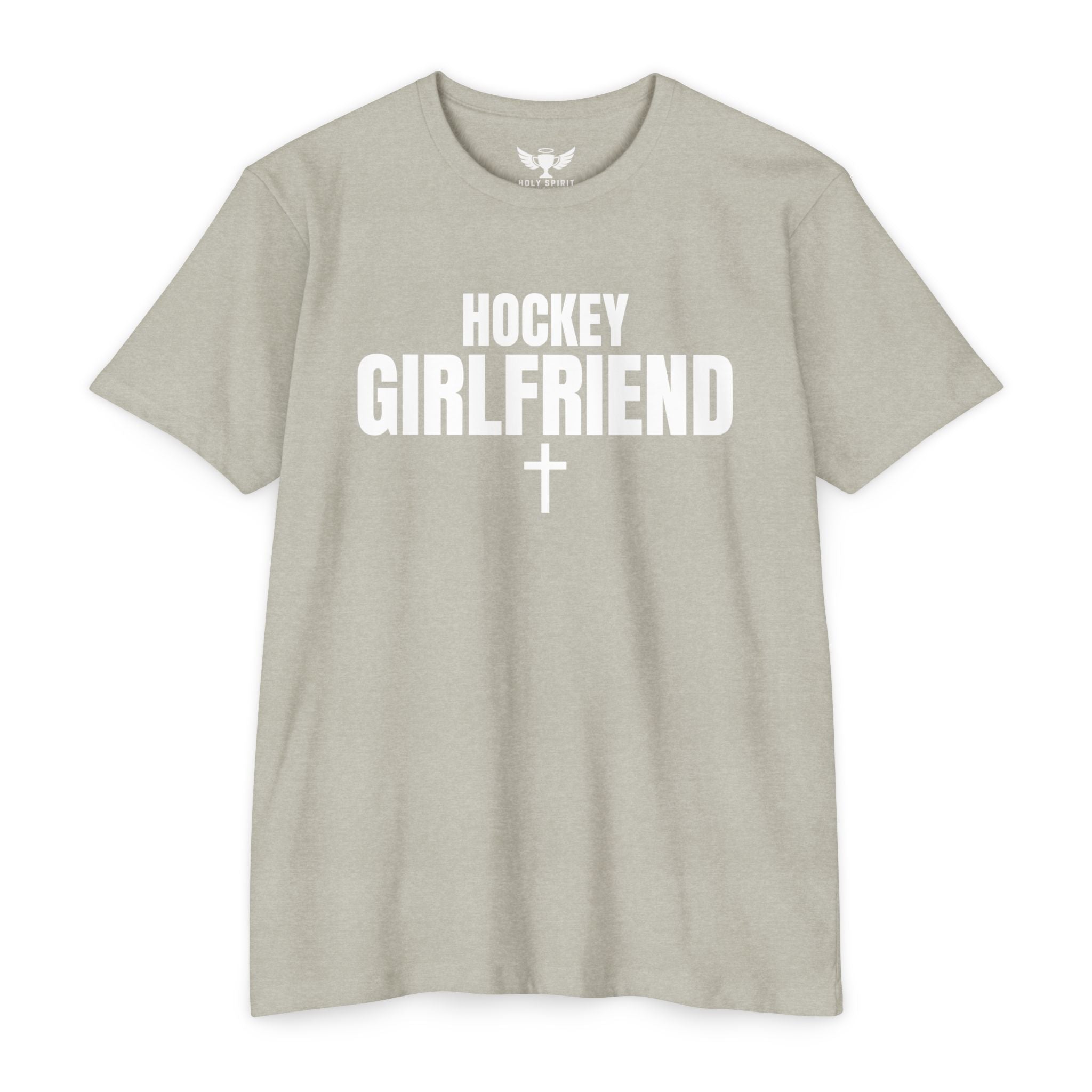 Hockey Girlfriend Tshirt — Custom Name & Number Sports Tee