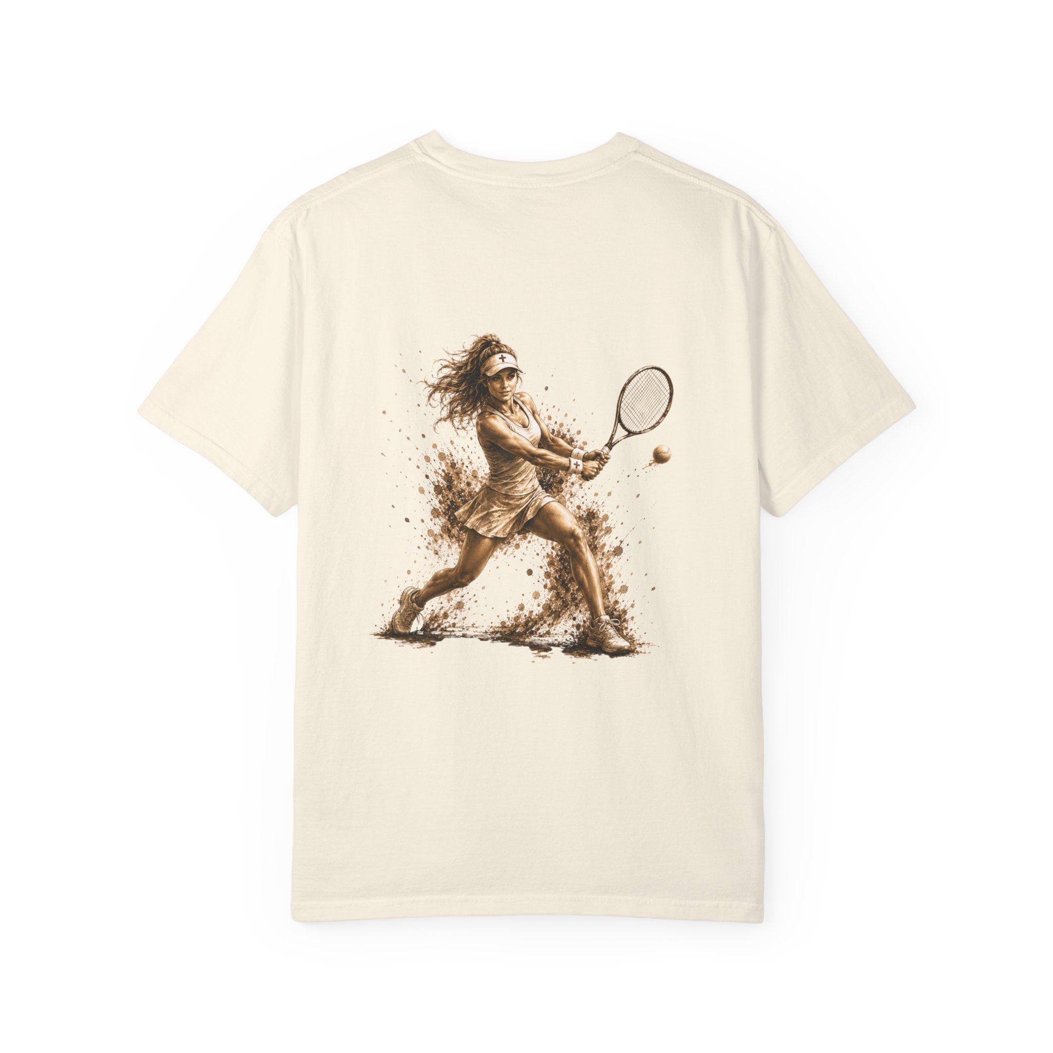 All Glory To God - Women's Tennis Tee — Faith-Based Athletic T-Shirt