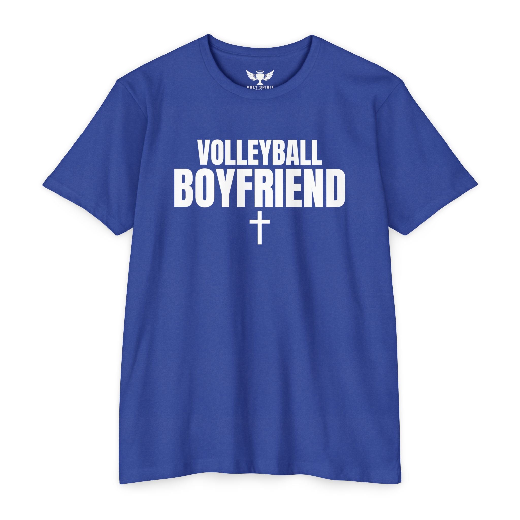 Volleyball Boyfriend T-Shirt — Custom Name & Number