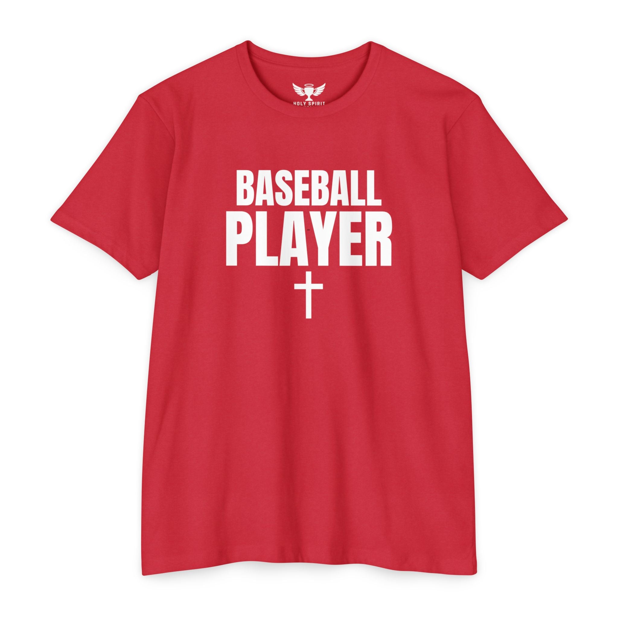 Baseball Player T-Shirt – Custom Back Name & Number