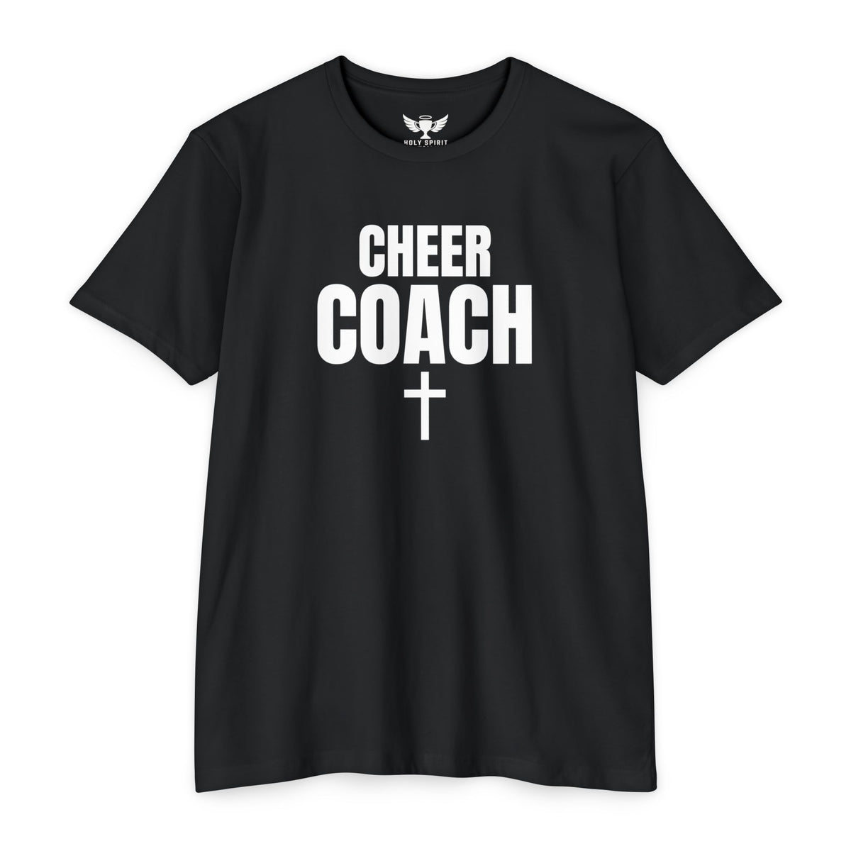 Cheer Coach T-Shirt — Personalized Back Number & Name