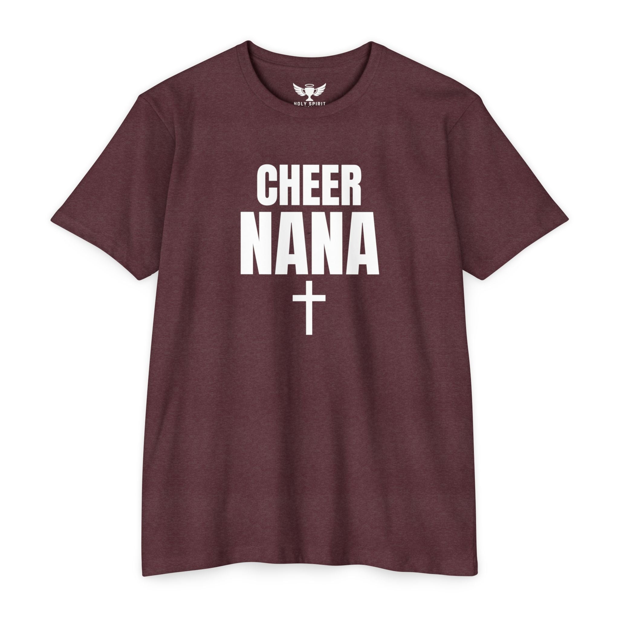 Cheer Nana T-Shirt — Personalized Back Name & Number